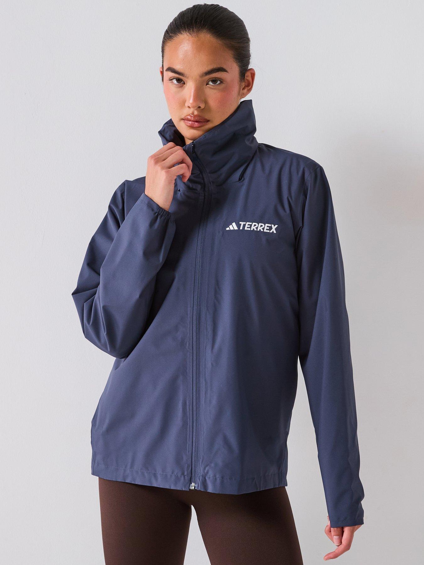 adidas-terrex-womens-outdoor-multi-essentials-2l-rain-jacket-navy