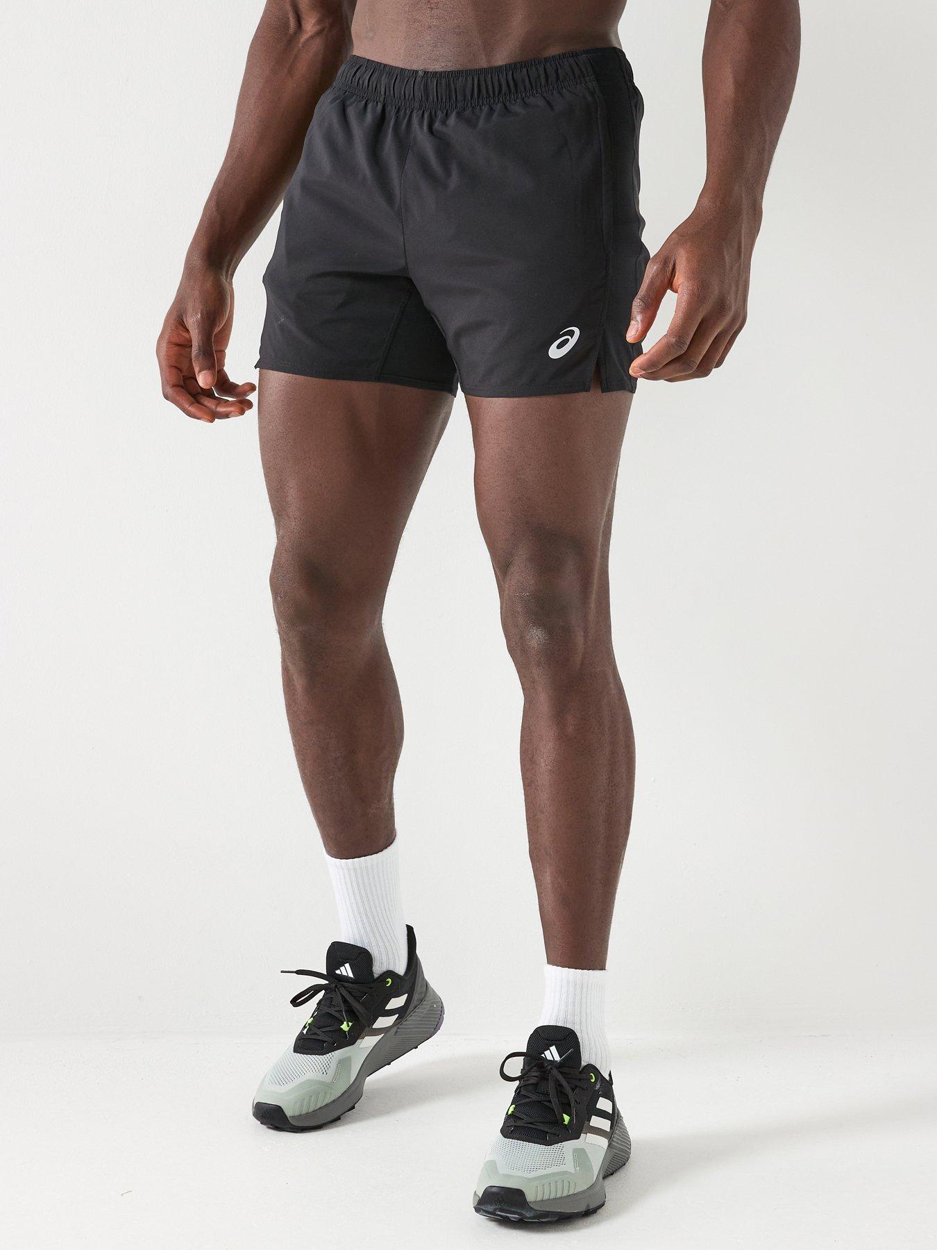 Asics Mens Running Core 5Inch Shorts - Black