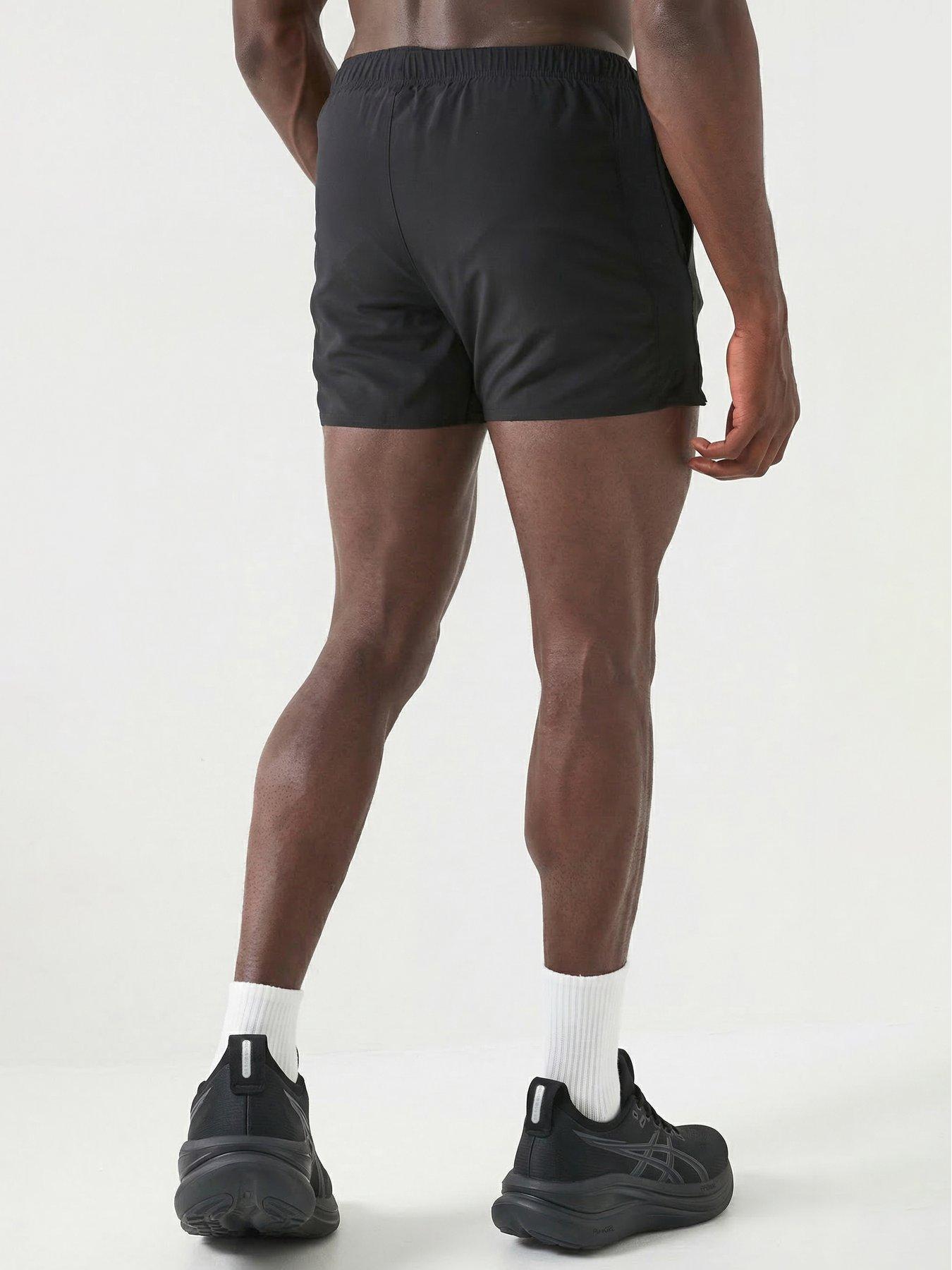 Image 2 of 6 of Asics Mens Running Core 5Inch Shorts - Black