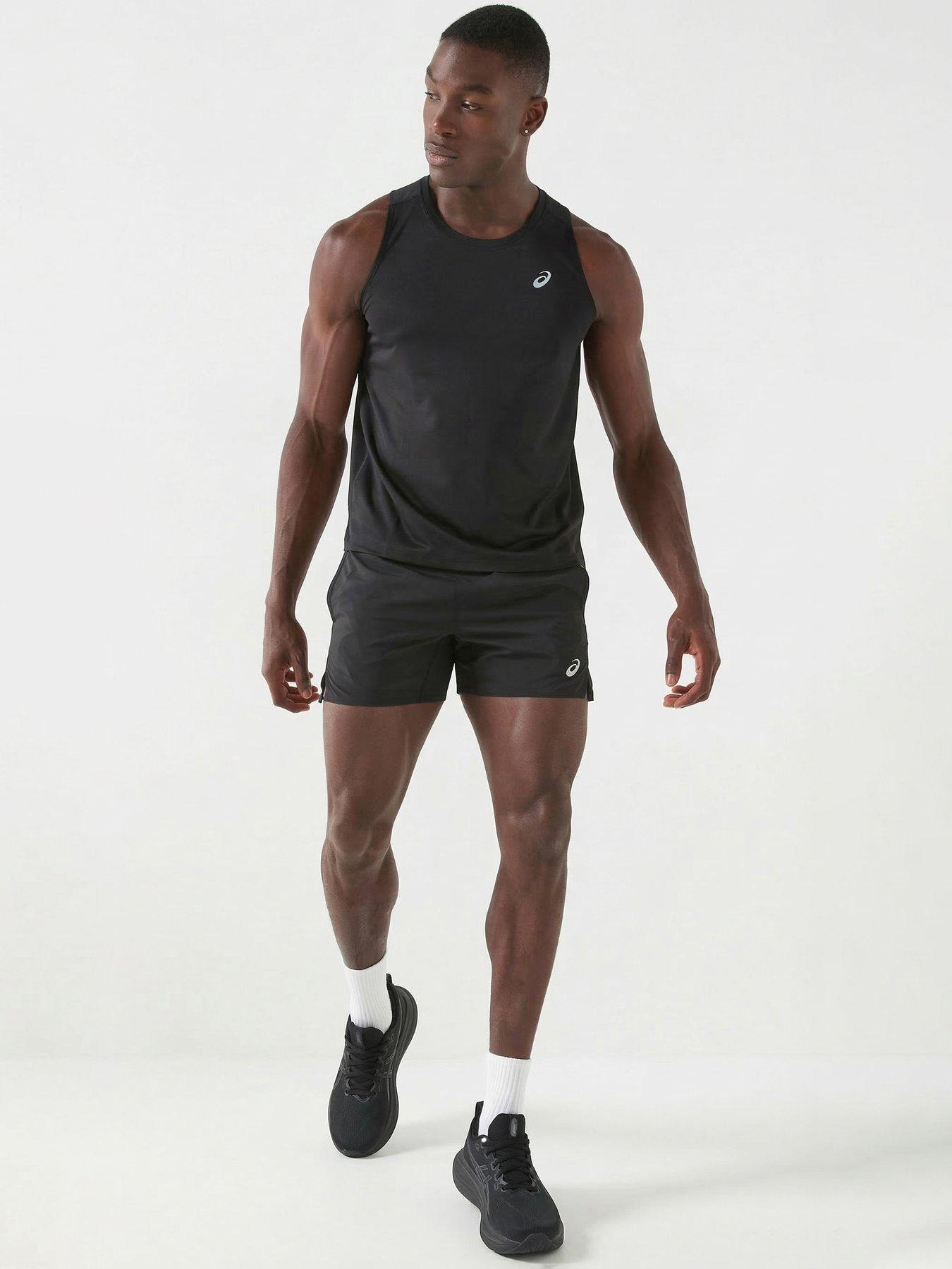Image 3 of 6 of Asics Mens Running Core 5Inch Shorts - Black