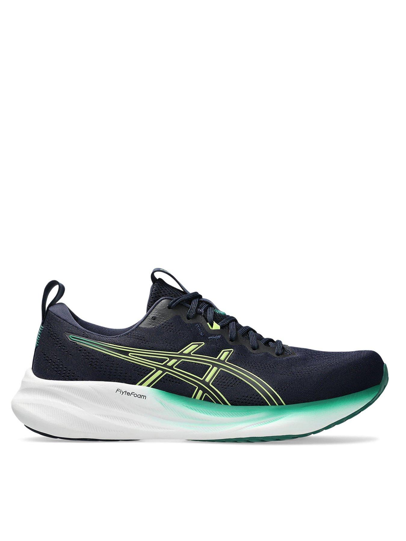 Asics Mens Running Pulse 16 Trainers - Blue