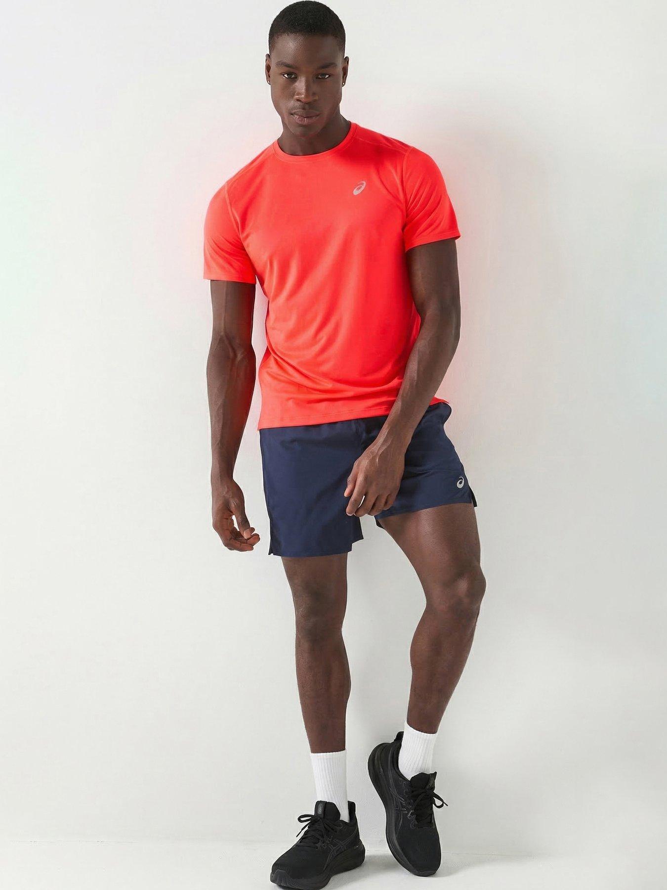 Image 3 of 6 of Asics Mens Running Core T-Shirt - Red