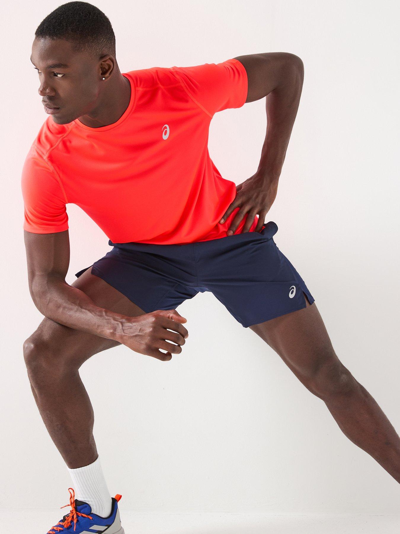 Image 5 of 6 of Asics Mens Running Core T-Shirt - Red