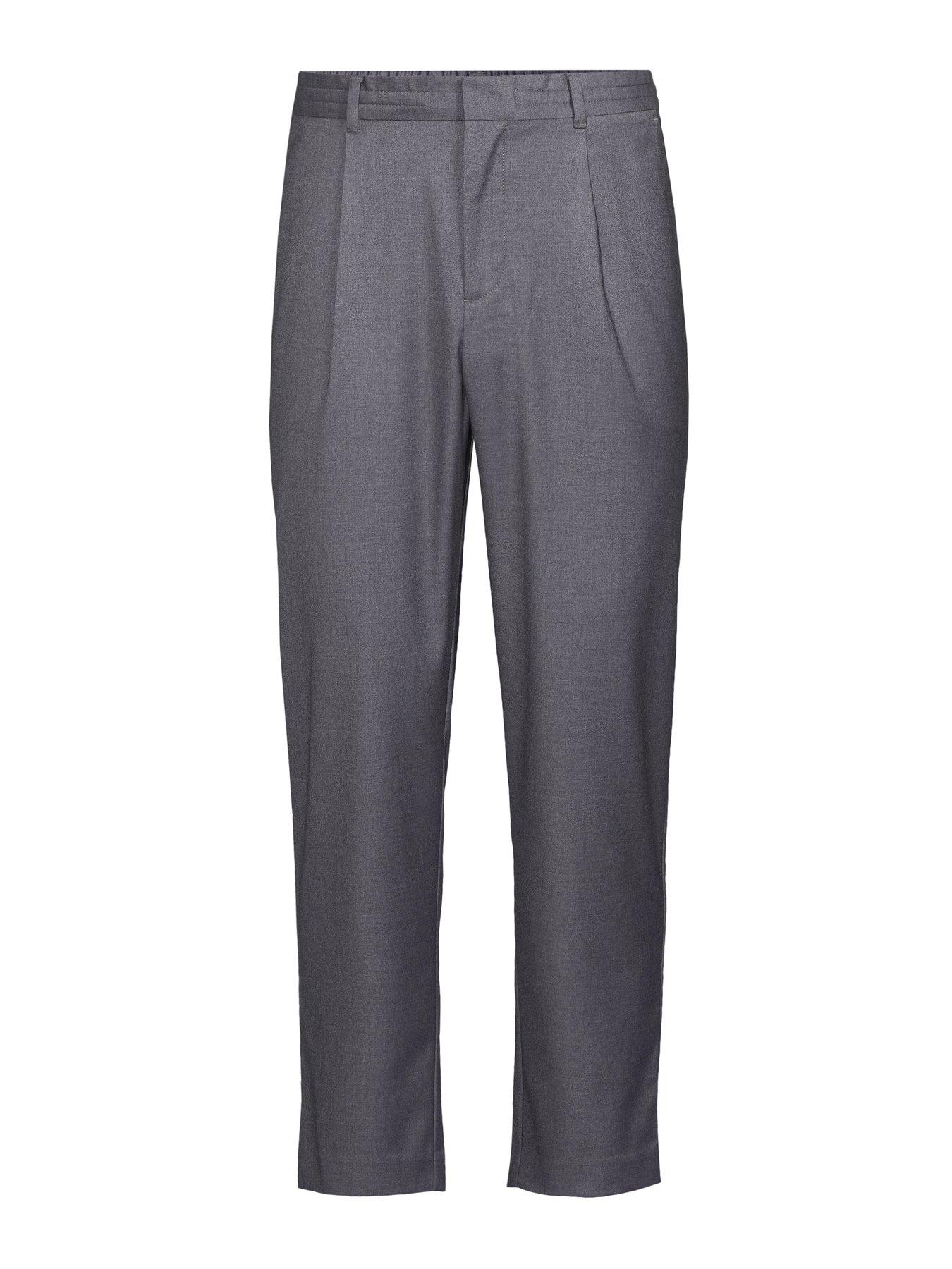 Image 7 of 7 of The Very Collection Smart Pleated Trouser - Grey