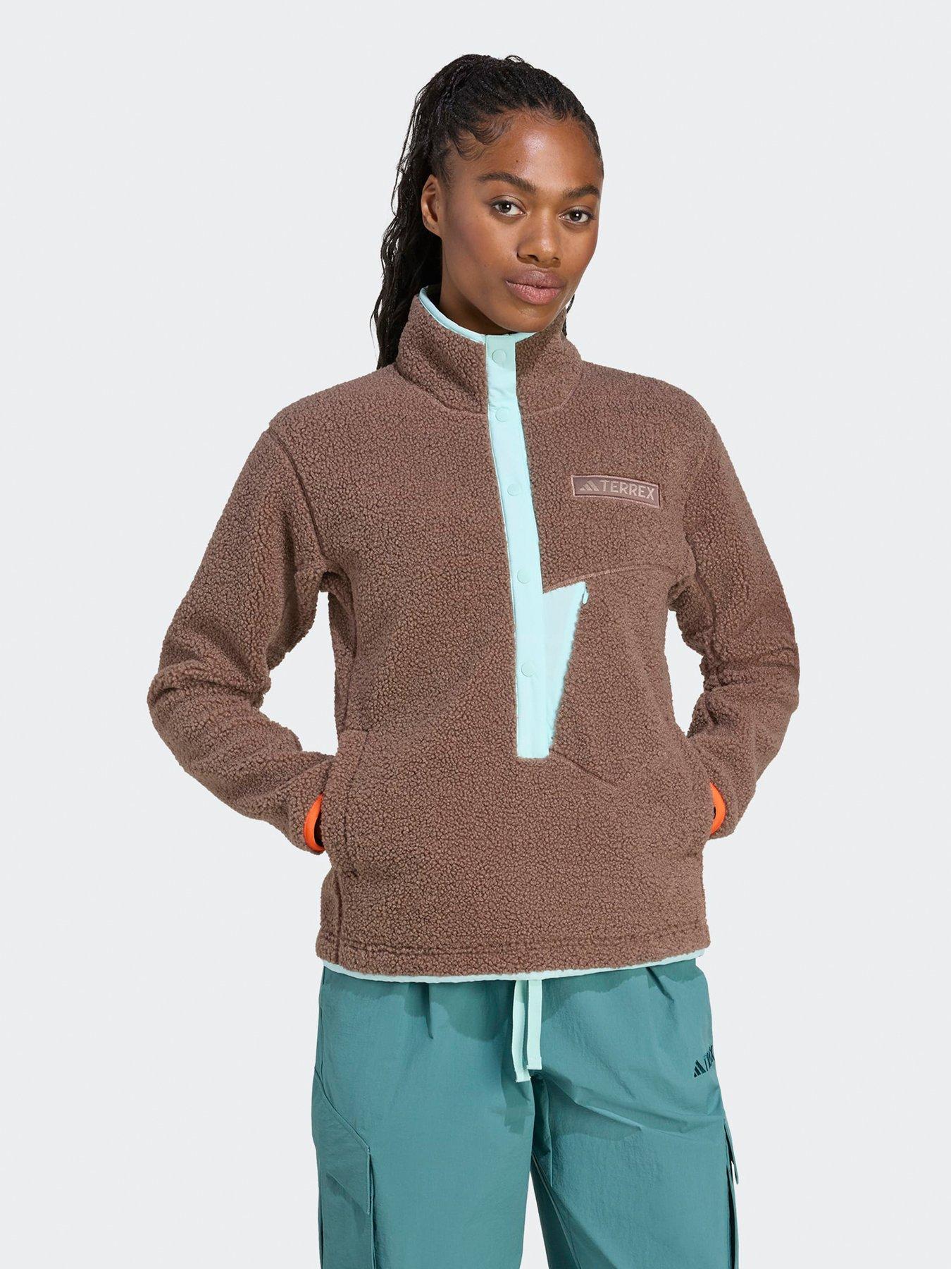 adidas-terrex-womens-outdoor-xploric-high-pile-fleece-pullover-sweatshirt-greenback