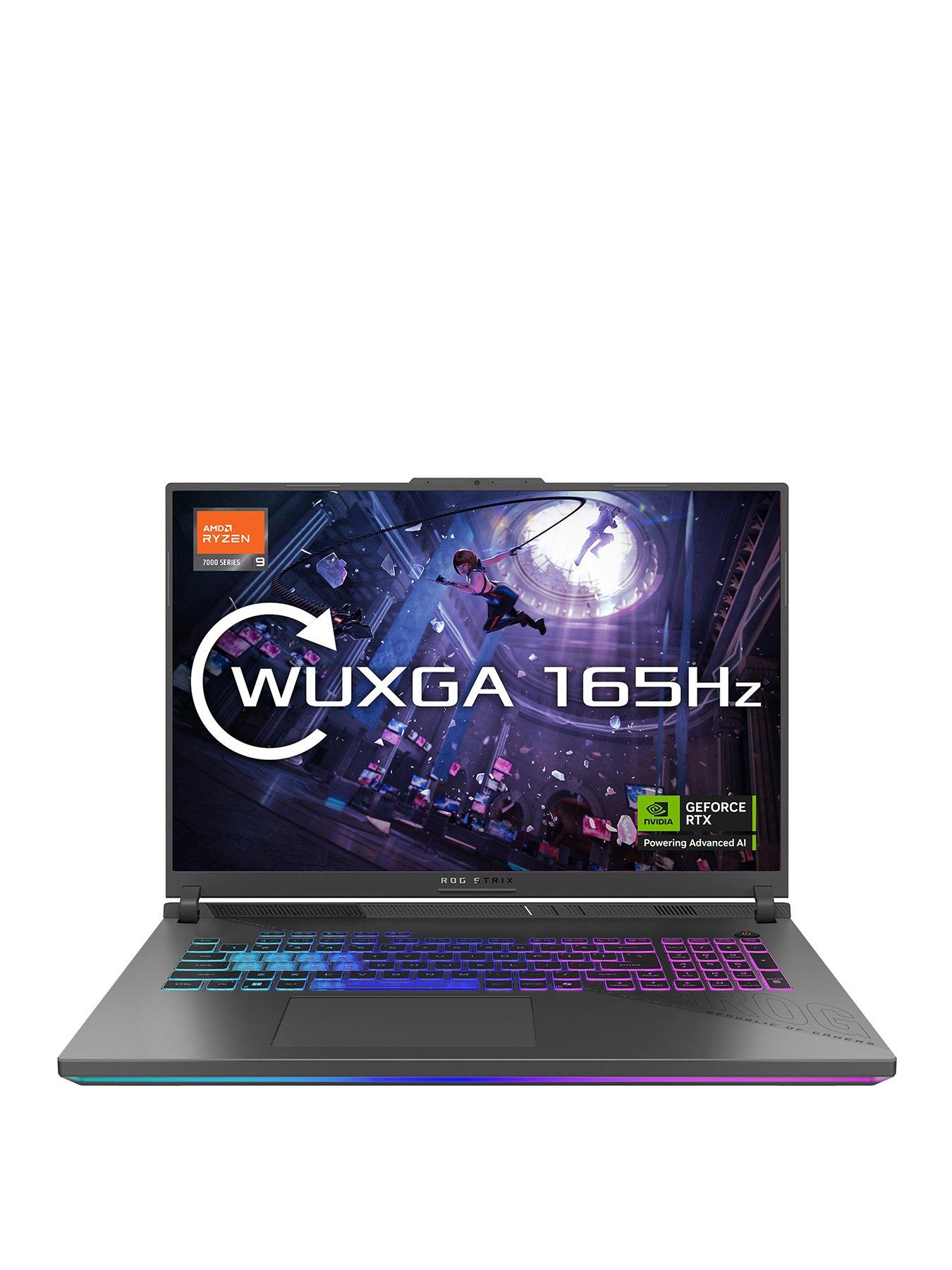 Asus Strix Gaming Laptop - GeForce RTX 5070 Ti - AMD Ryzen 9 - 16GB RAM - 1TB SSD - 16in WUXGA - Grey
