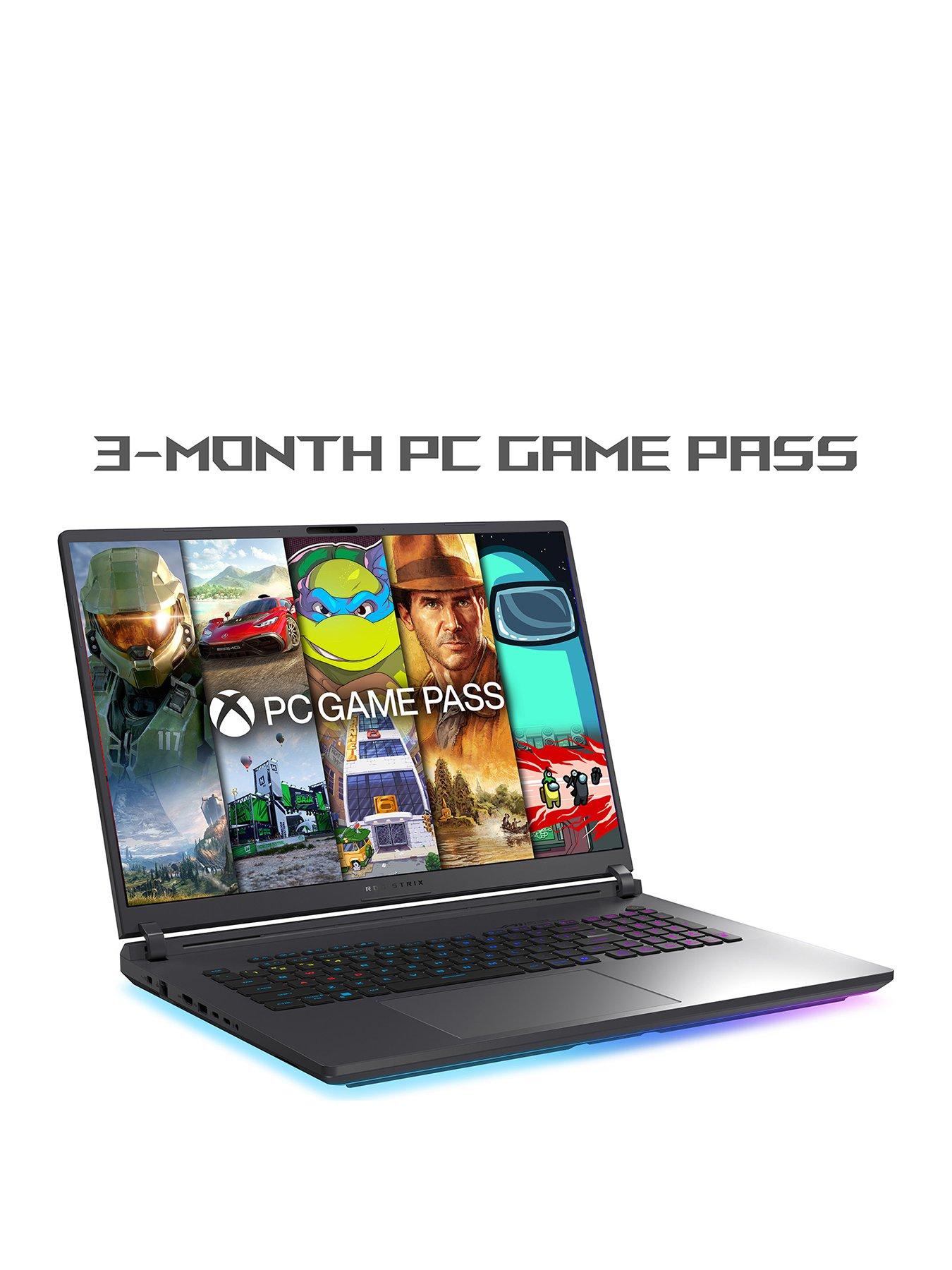 Image 2 of 7 of Asus Strix Gaming Laptop - GeForce RTX 5070 Ti - Intel Core Ultra 9 - 32GB RAM - 1TB  SSD  - 18in WQXGA - Grey