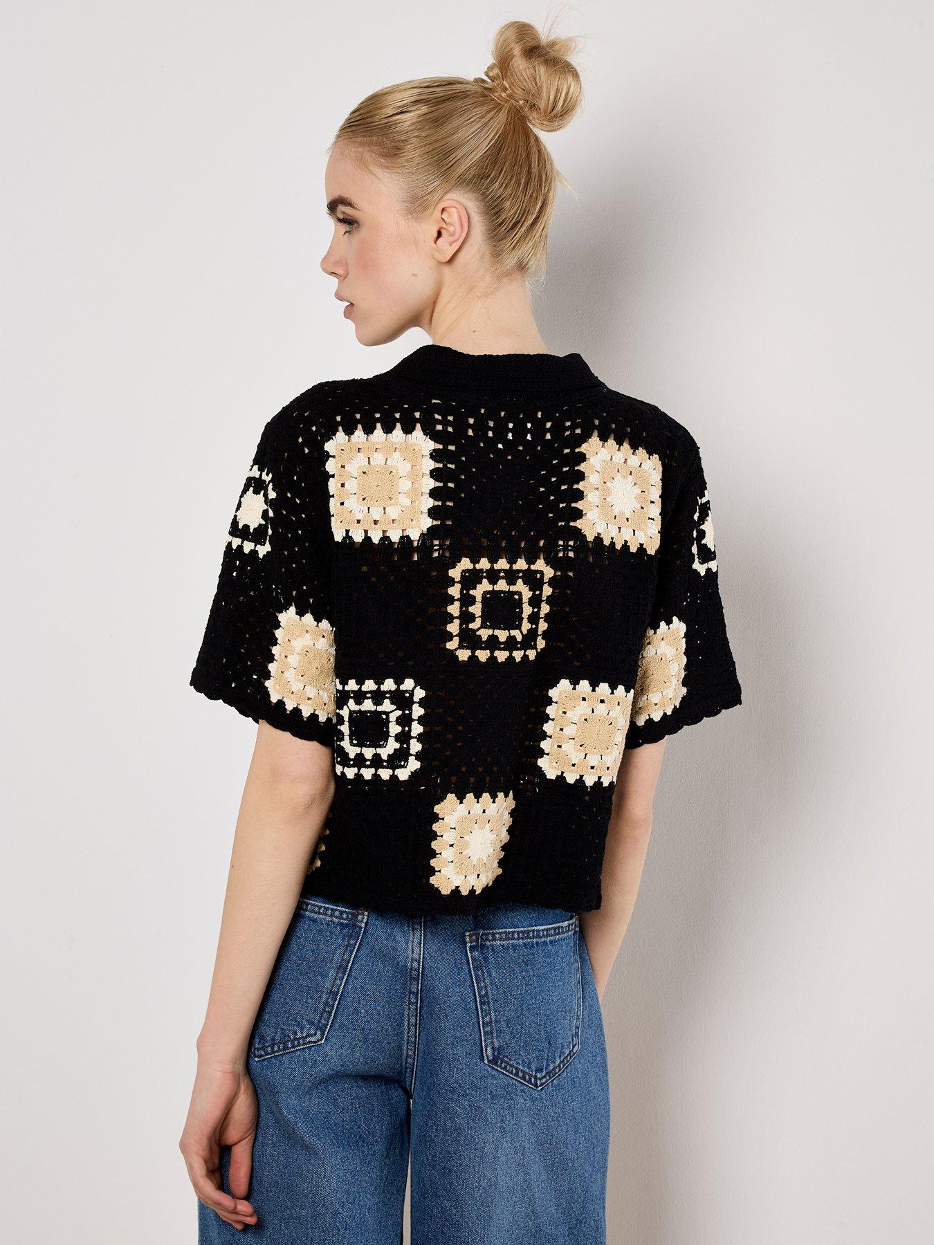 apricot-tonal-granny-square-collar-topstillFront