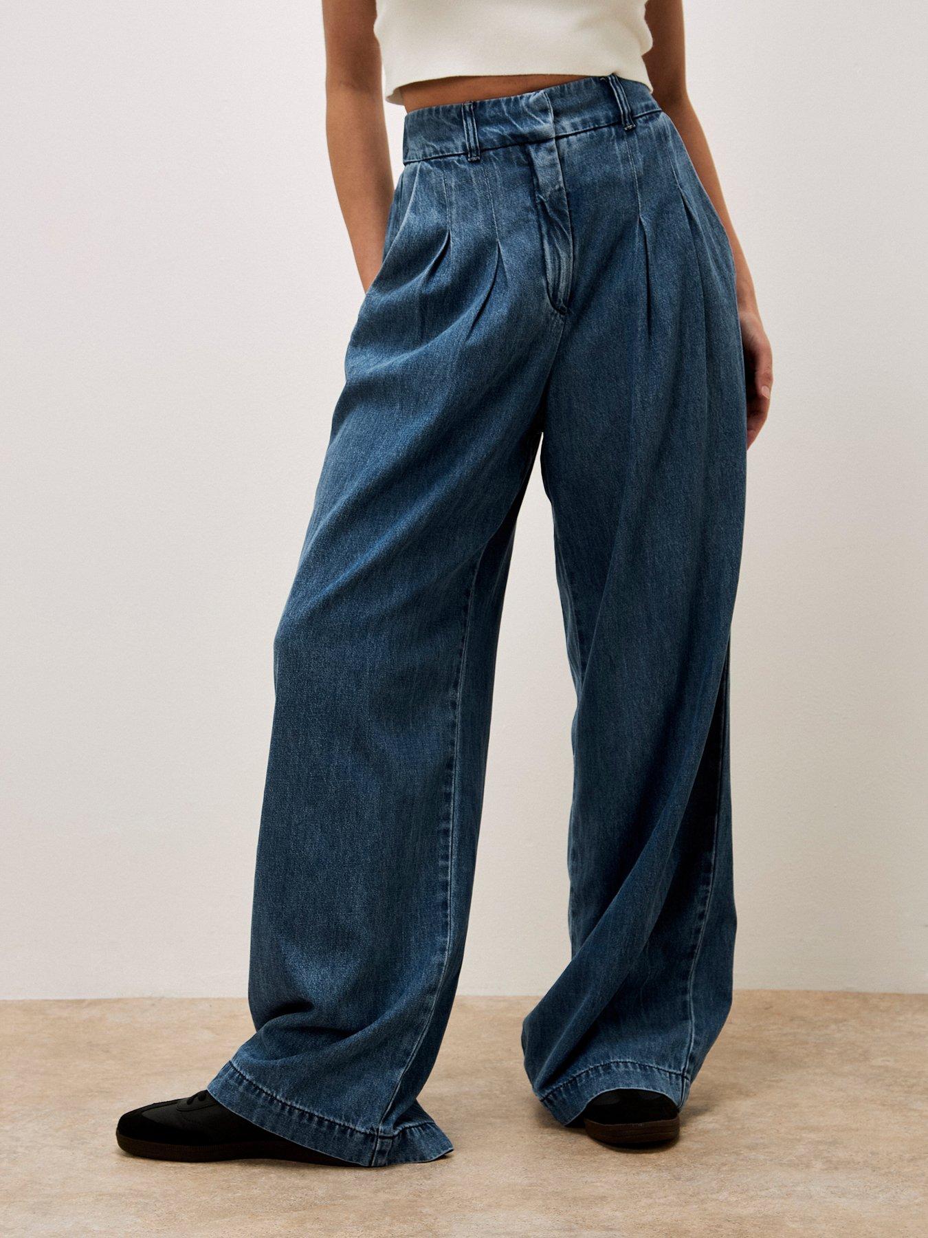 Image of Apricot Apricot Gabi Wide Leg Jean