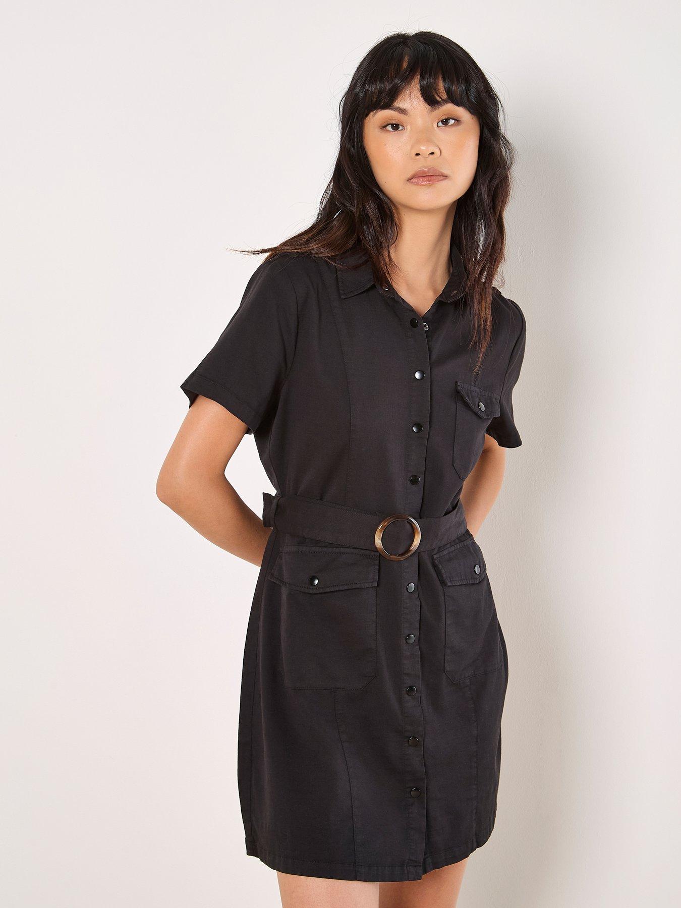 Image 1 of 5 of Apricot Apricot Buckle Cargo Dress