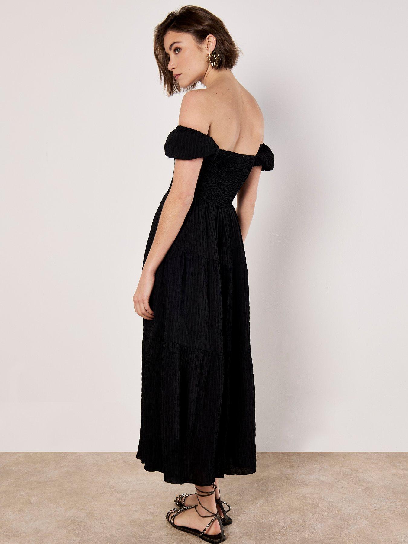 apricot-apricot-self-check-tiered-midaxi-dressstillFront