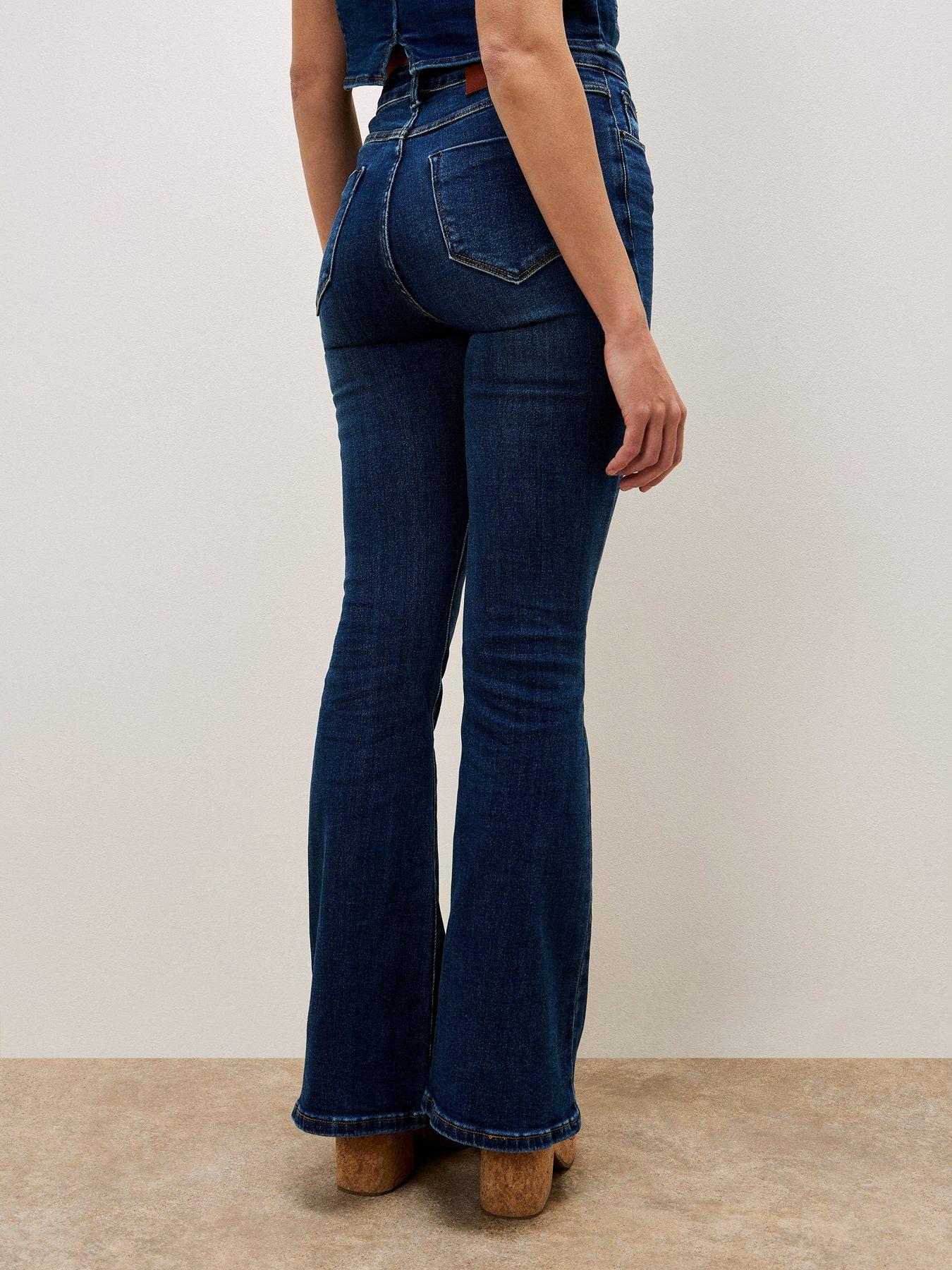 Image 2 of 5 of Apricot Apricot Lola Flared Jeans