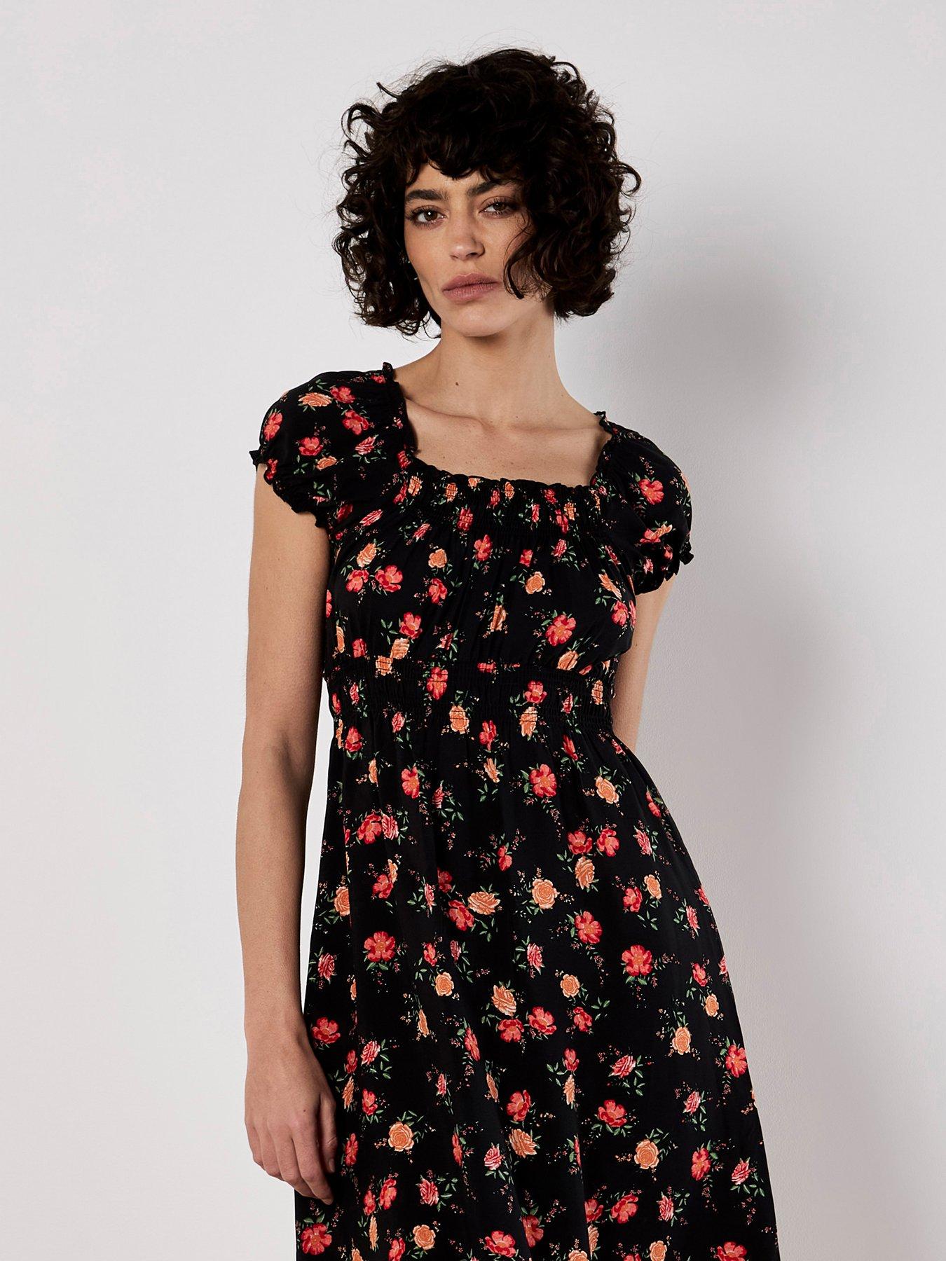 apricot-apricot-vintage-rose-milkmaid-midi-dress