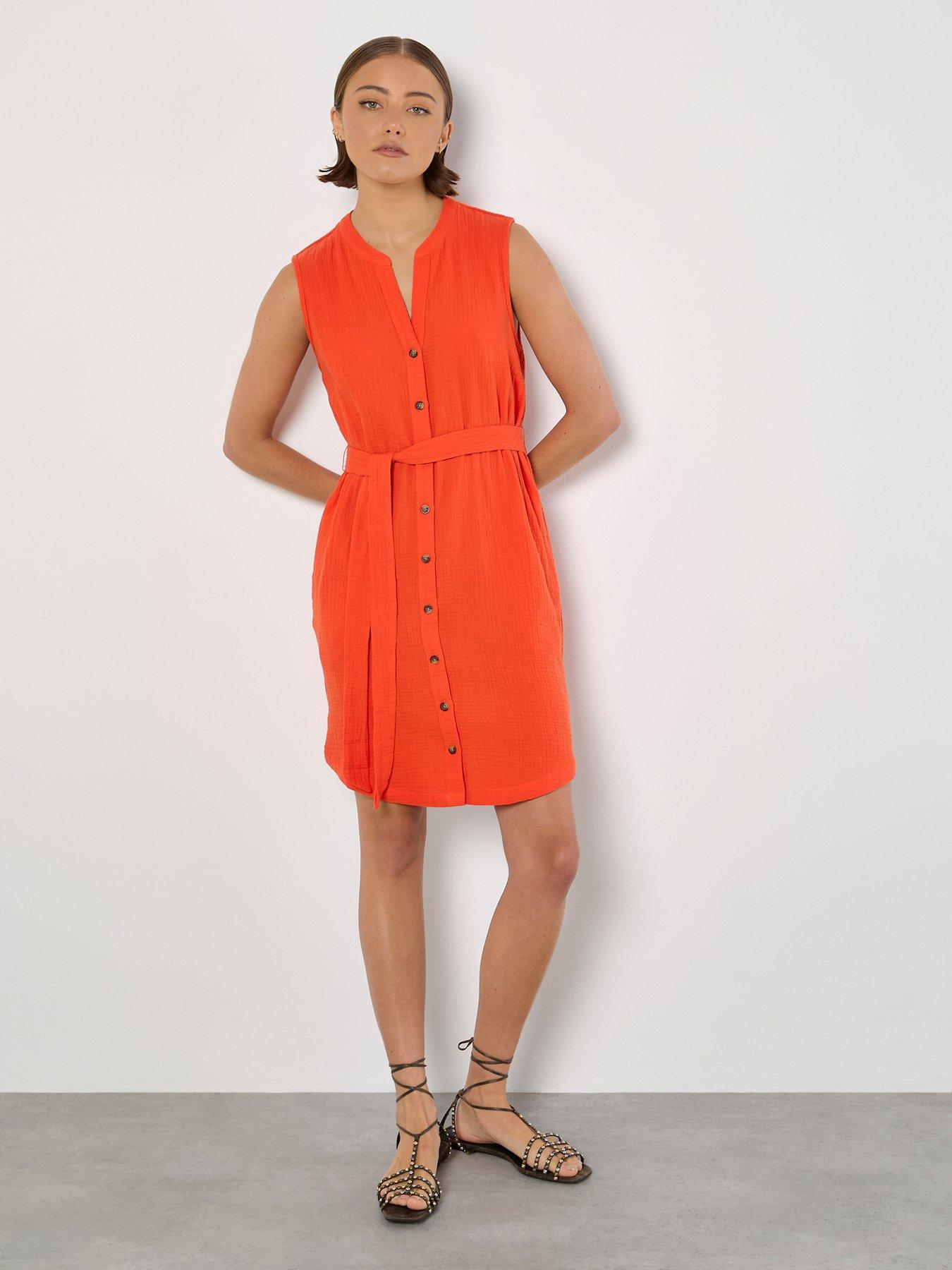 apricot-tetra-grandad-button-thru-dressback