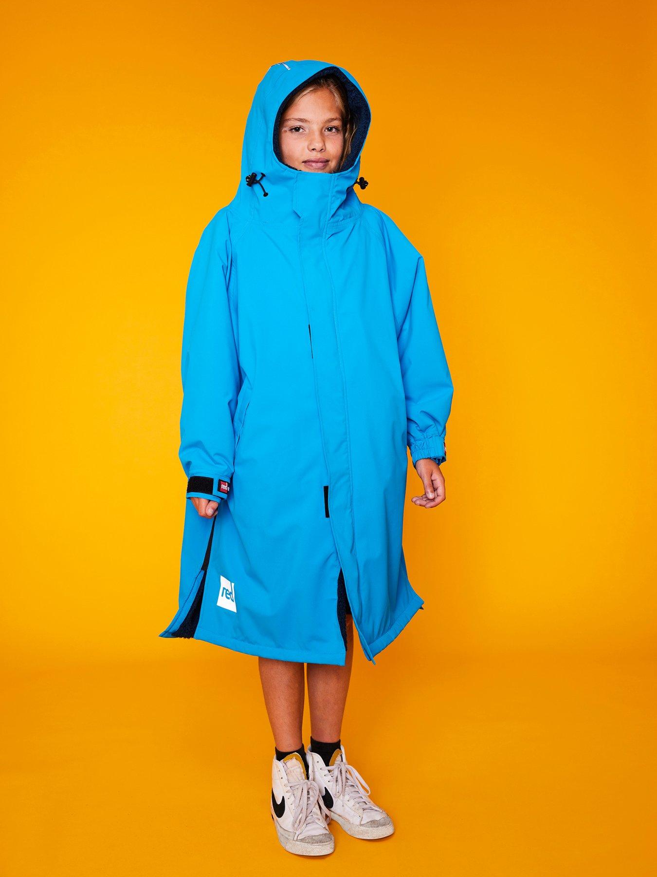 Red Equipment Kids Pro Waterproof Changing Robe - Blue