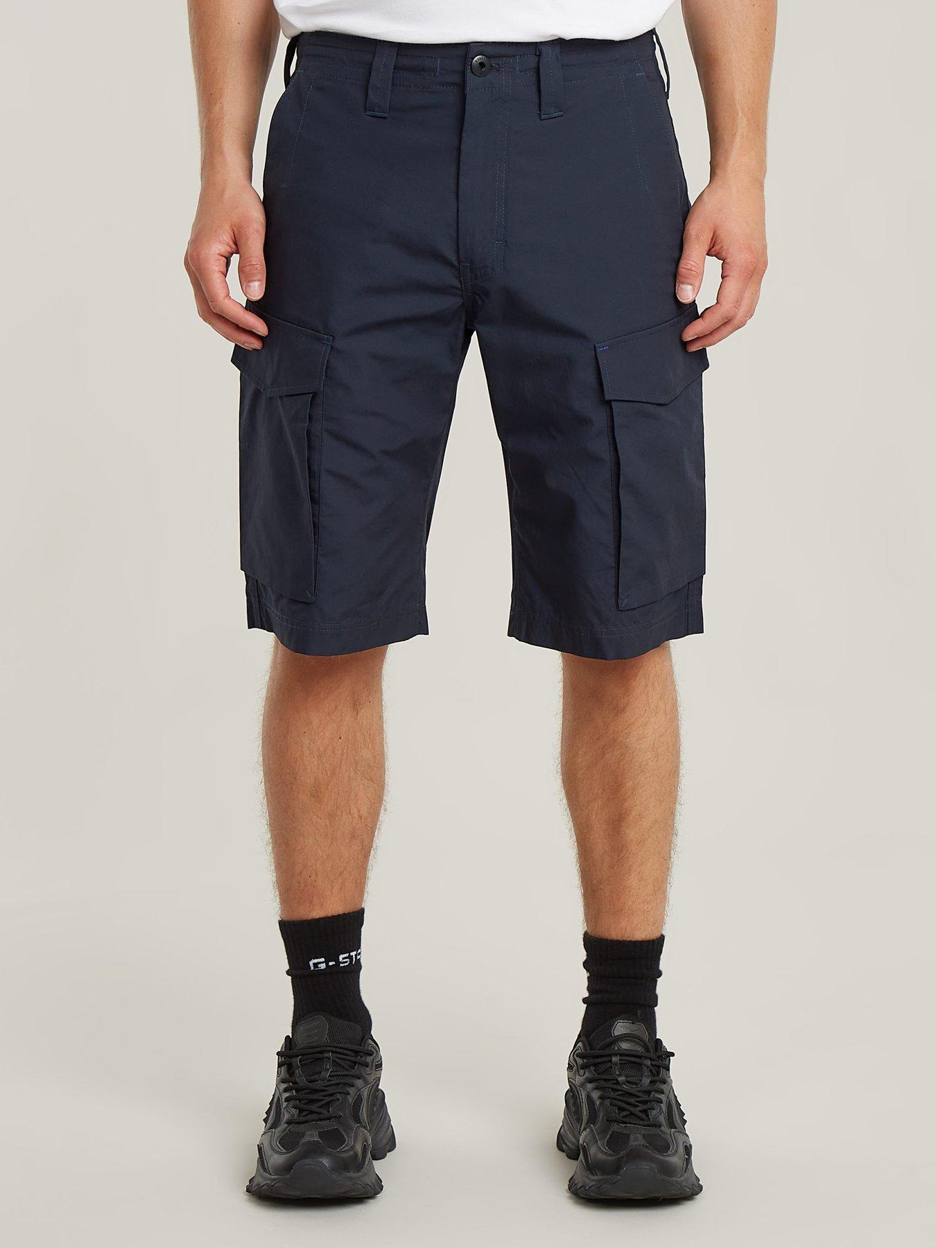 G-Star RAW G-star Core Regular Cargo Shorts- Navy