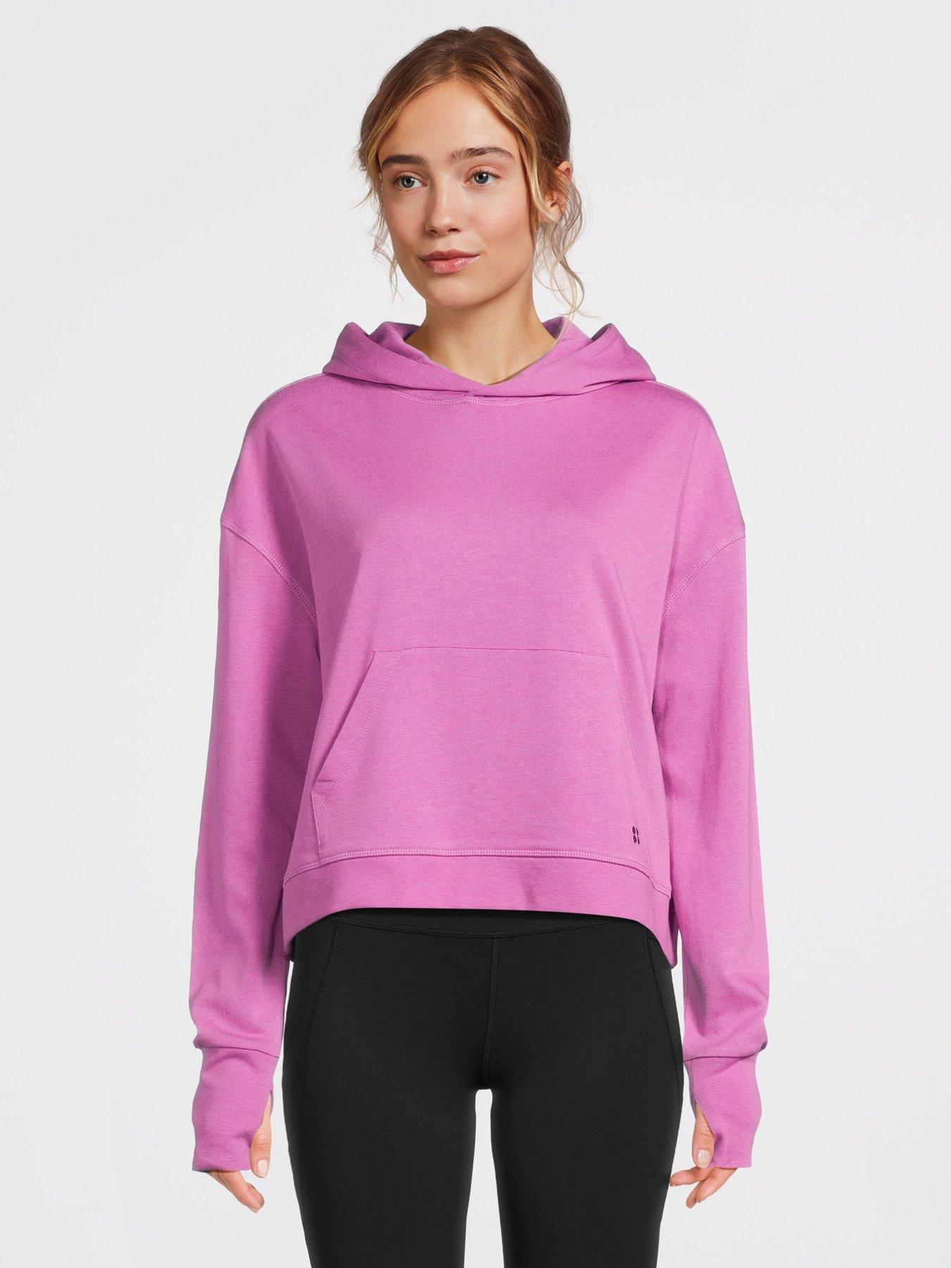 Sweaty Betty Womens Training After Class Sweatshirt - Lilac