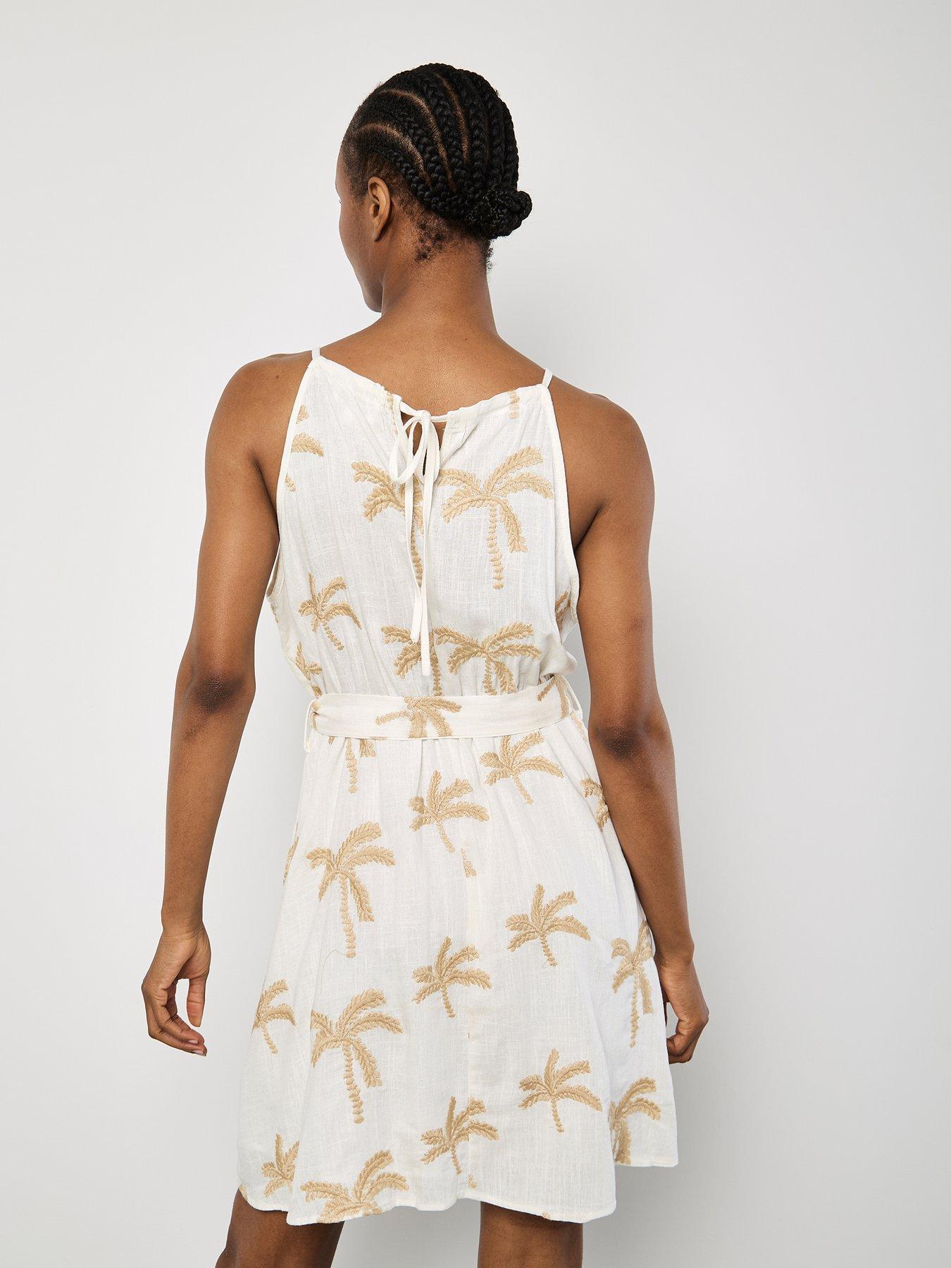 apricot-apricot-embroidered-palm-hneck-midistillFront
