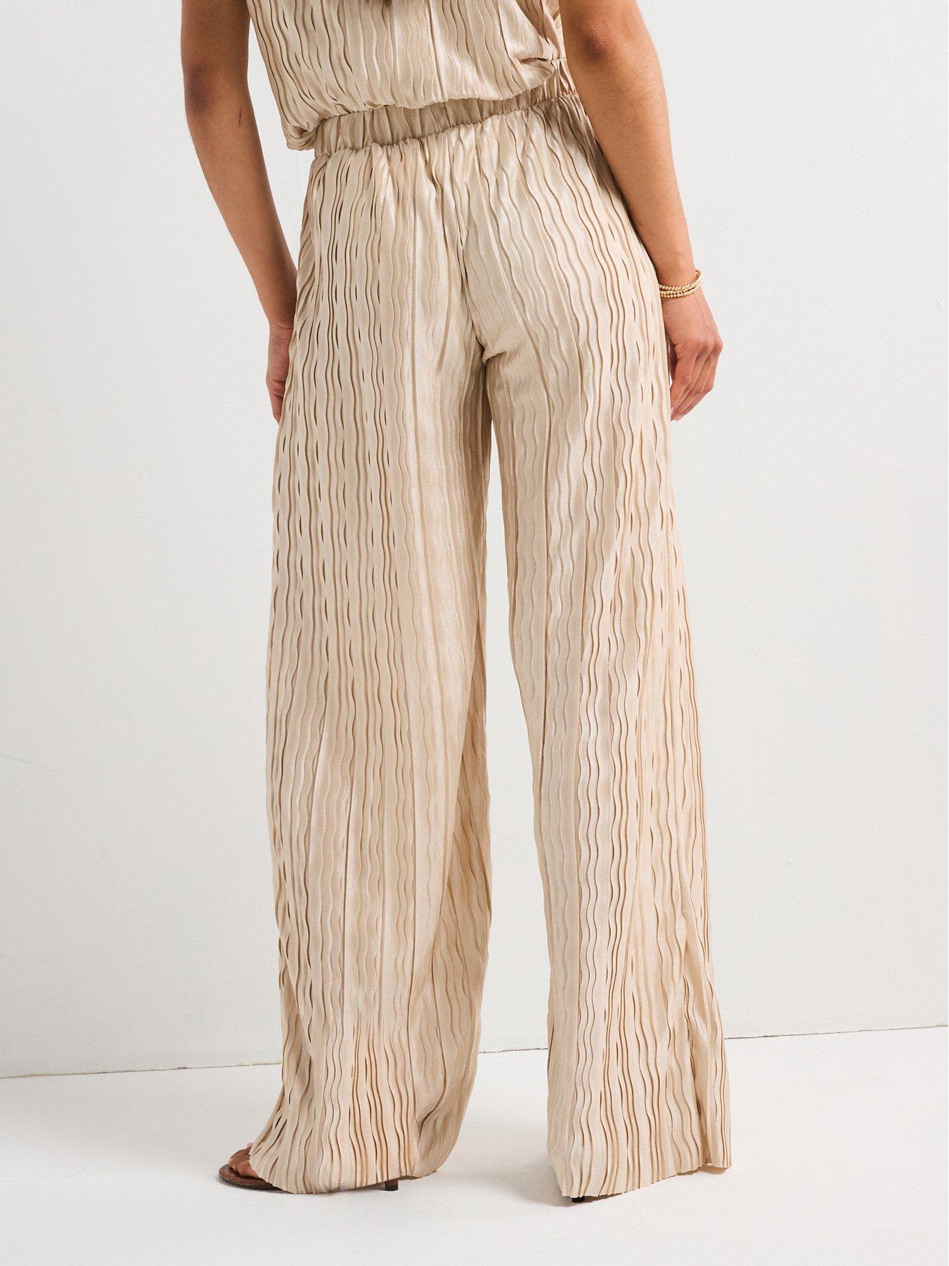 v-by-very-tie-front-textured-top-co-ord-nudestillFront