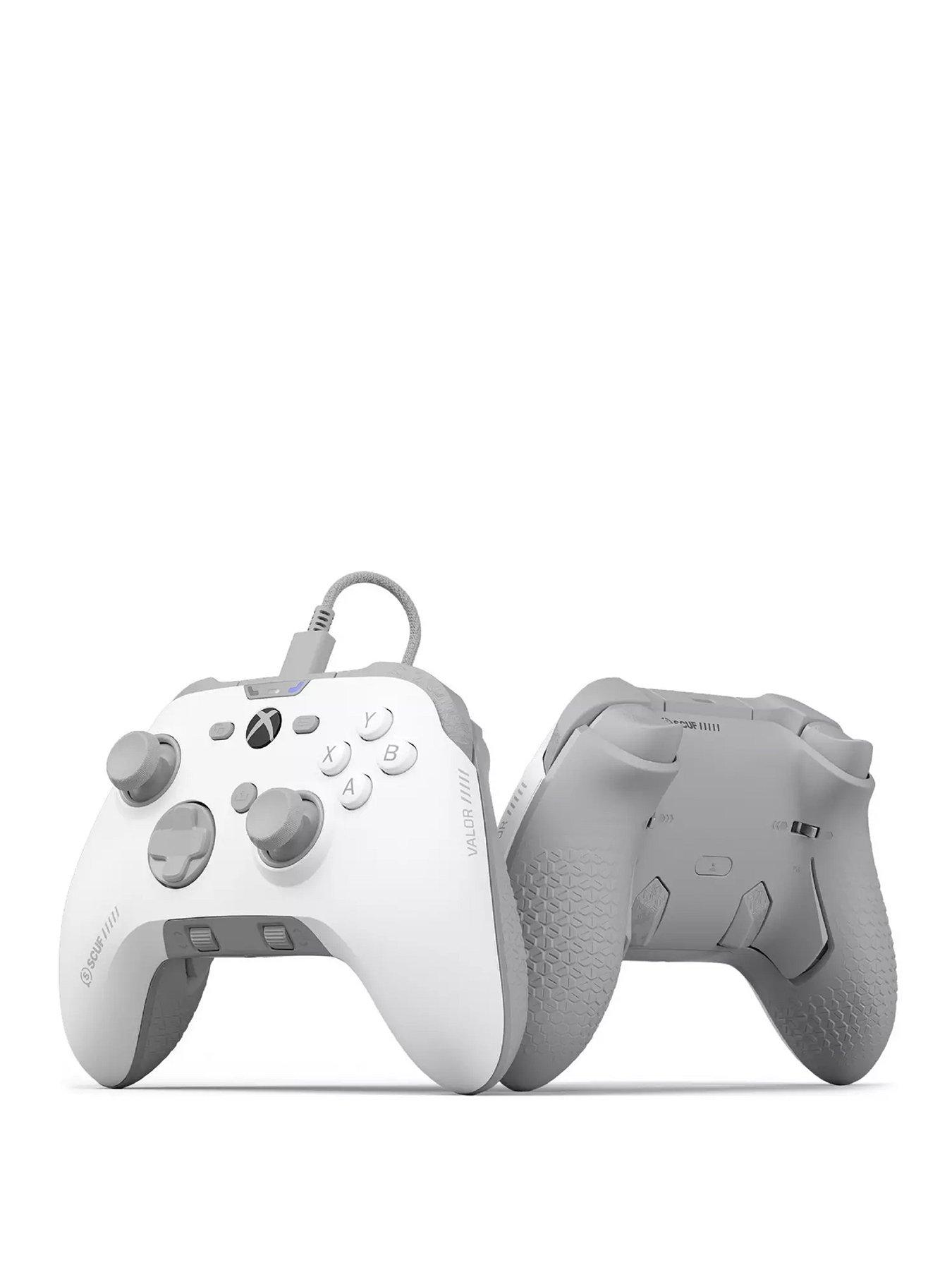 scuf-valor-pro-wired-performance-xbox-controller-whitestillFront