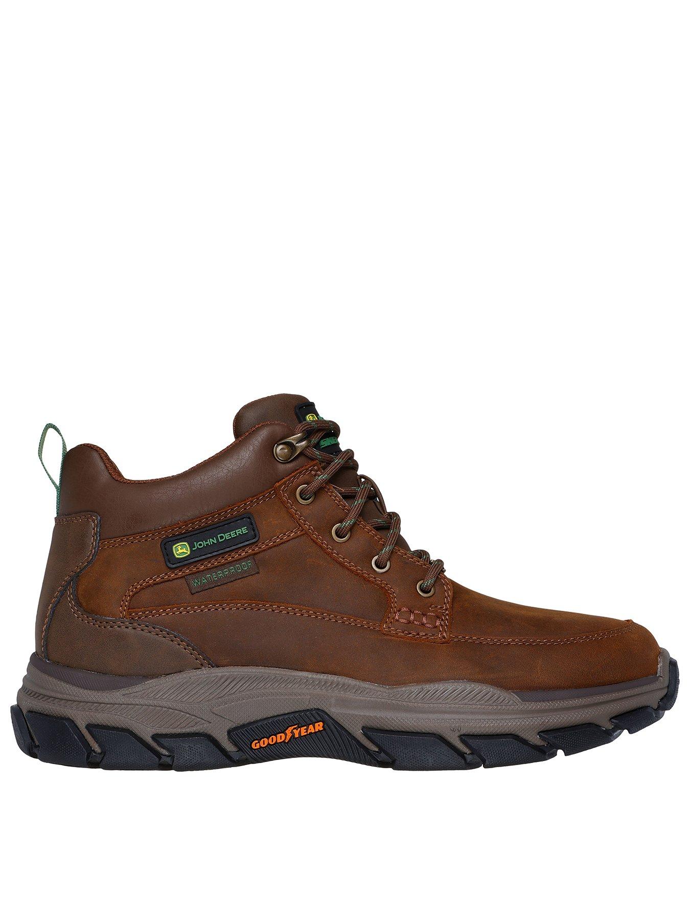 skechers-respected-john-deere-waterproof-mid-top-leather-lace-up-boots--brownfront