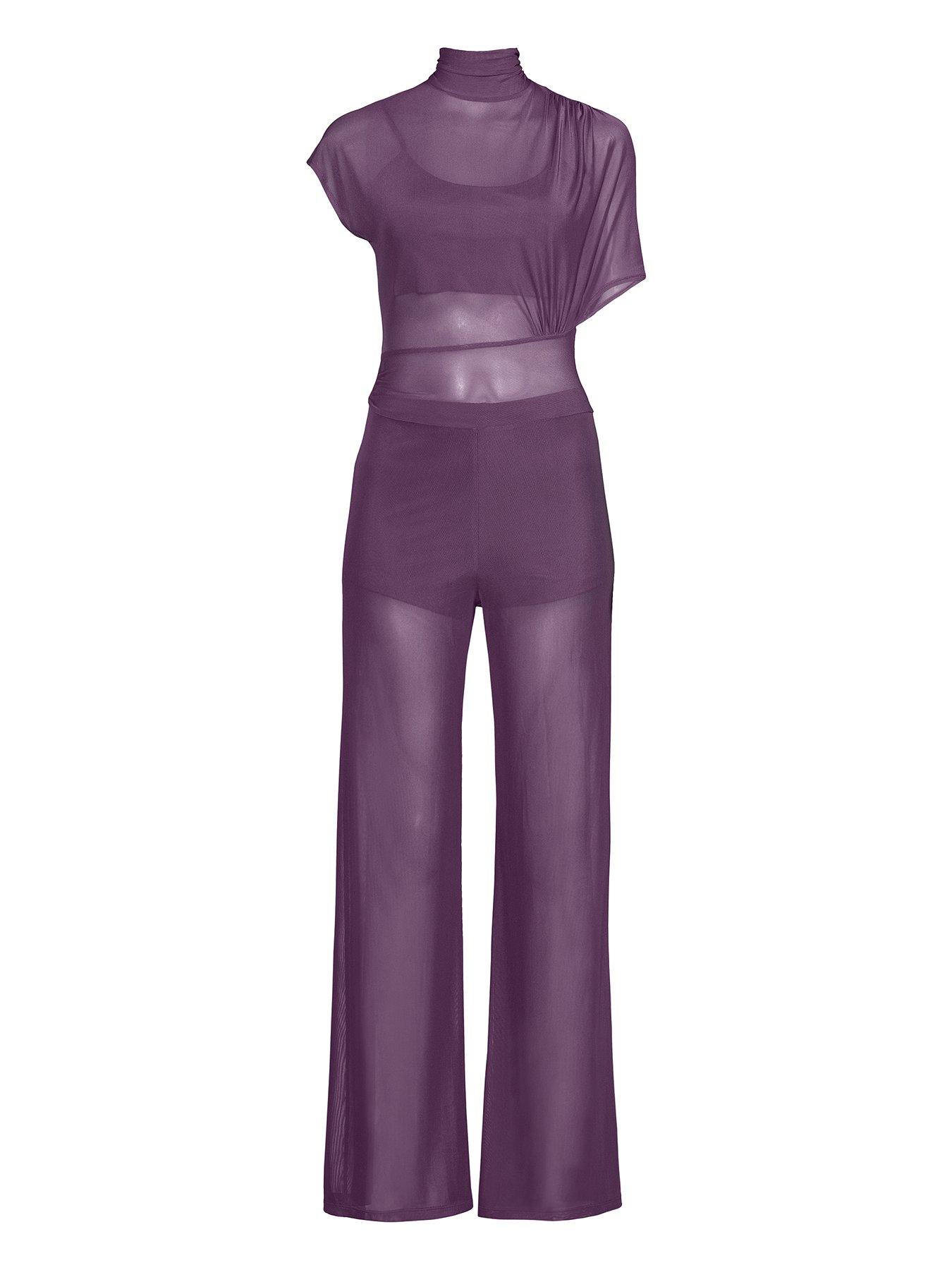michelle-keegan-cape-sheer-jumpsuit-purpledetail