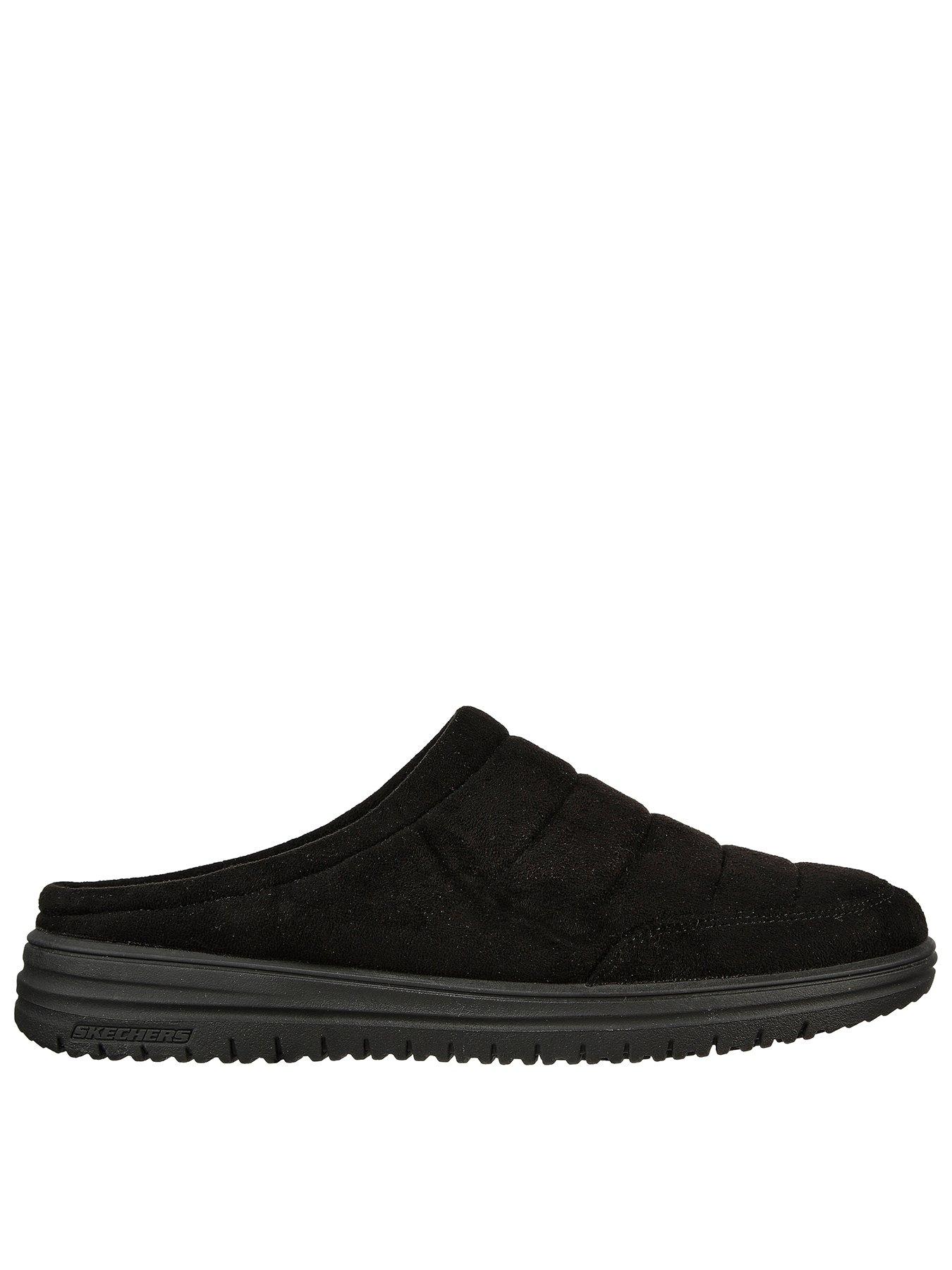 Skechers Murette Slip On Mule Slippers- Black