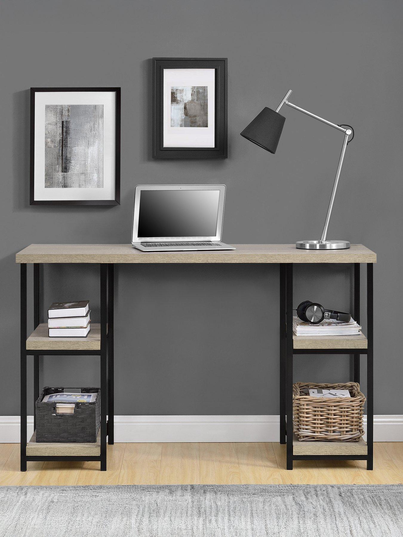 Image 1 of 5 of Dorel Home Elmwood Double Pedestal Desk