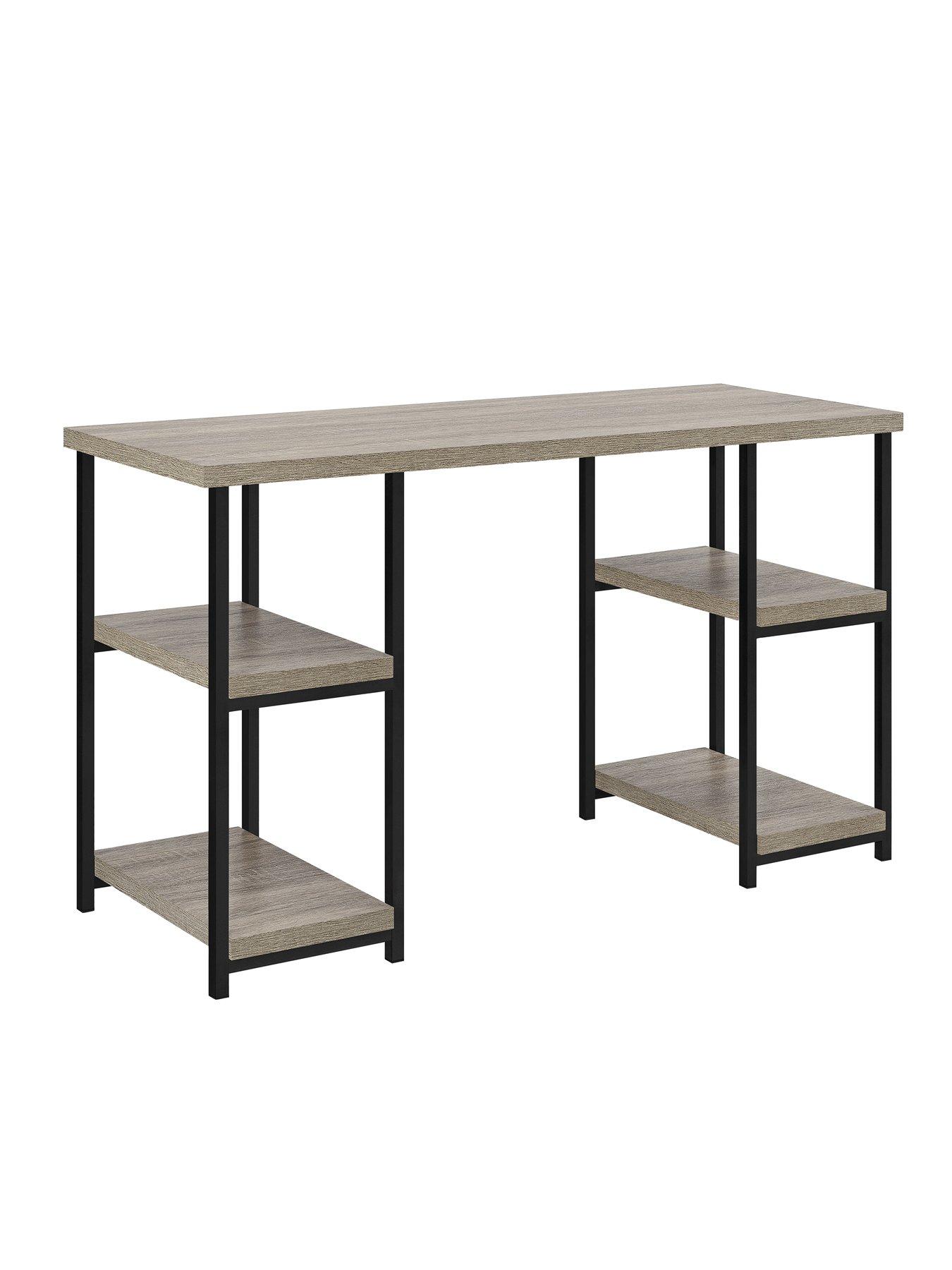 Image 4 of 5 of Dorel Home Elmwood Double Pedestal Desk