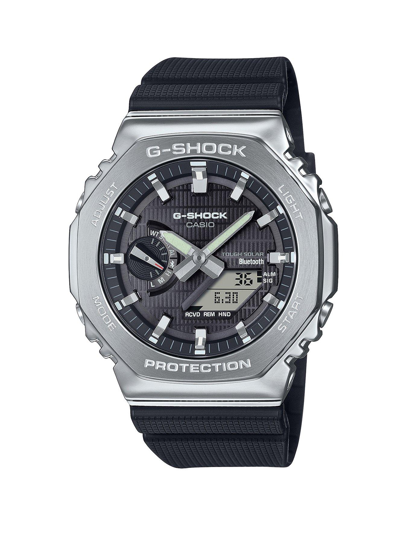 G Shock G-Shock GBM-2100-1AER Watch - Metal Covered Bluetooth Range