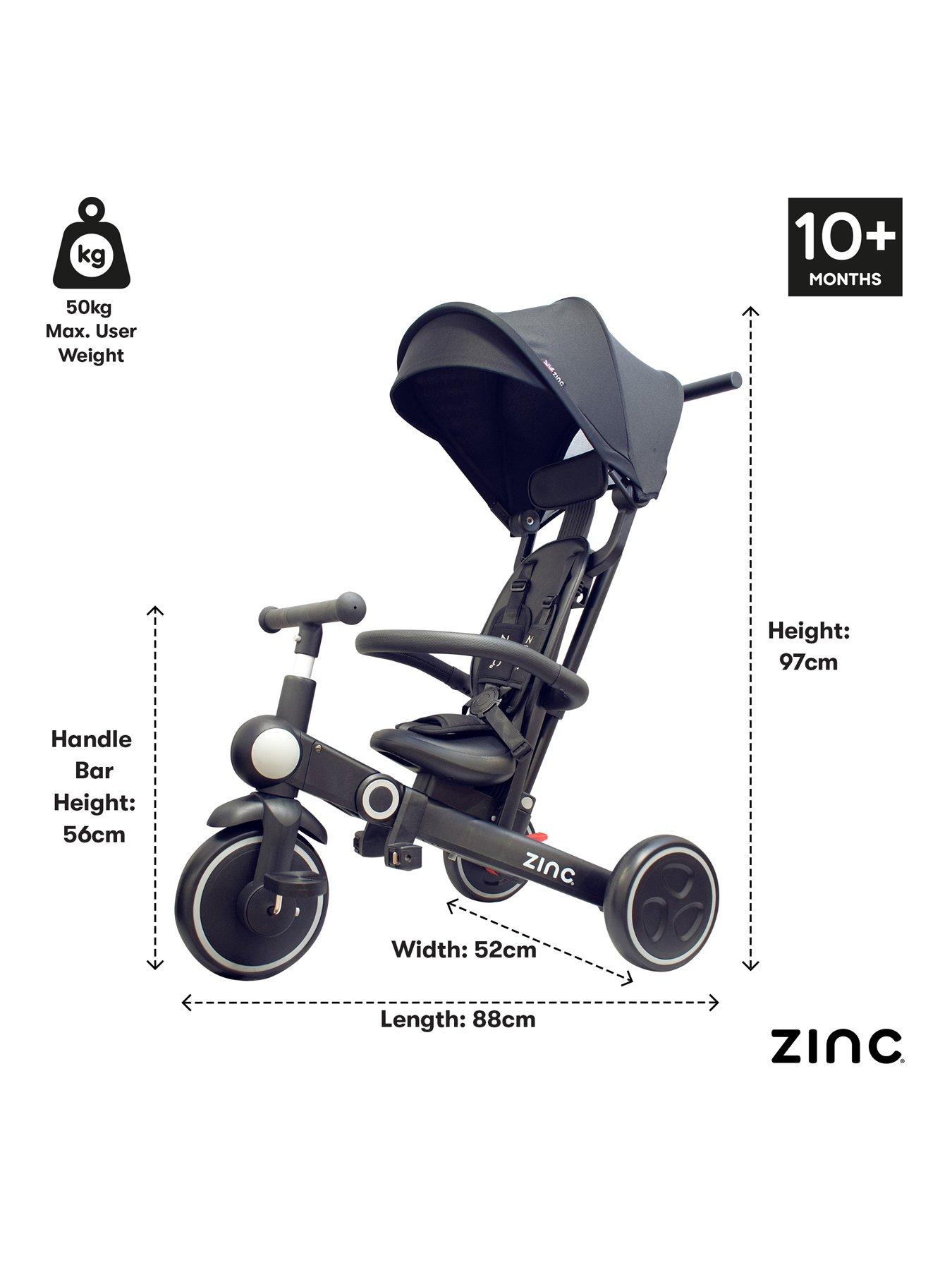 Image 3 of 8 of Zinc 7in1 Multifunctional Trike