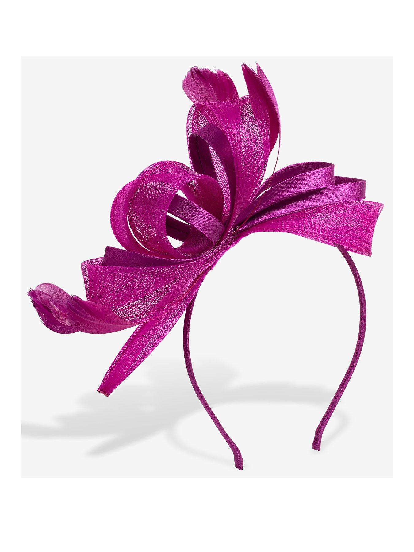 undefined Medium Berry Fascinator Headband