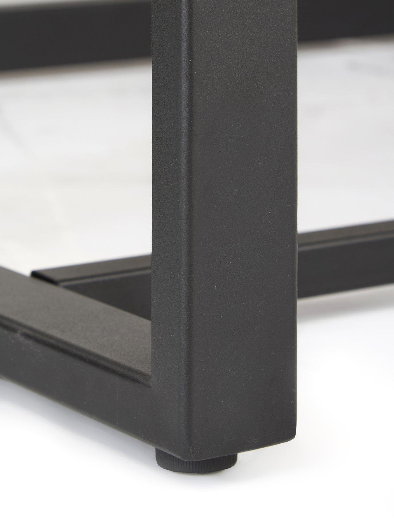 Image 4 of 7 of The Very Collection Harlem Mid Oak Dining Table & 2 Benches - FSC Certified