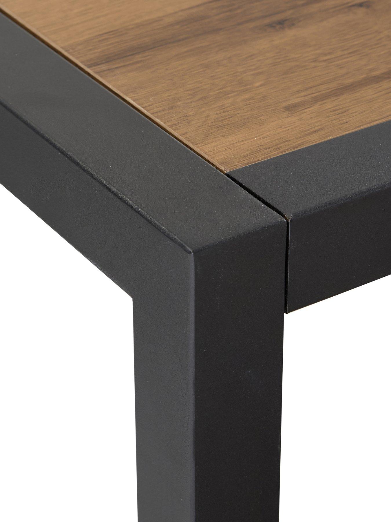 Image 5 of 7 of The Very Collection Harlem Mid Oak Dining Table & 2 Benches - FSC Certified