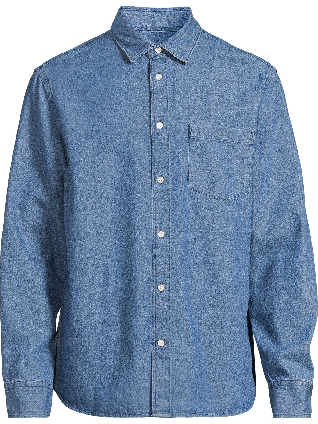 selected-homme-regular-fit-long-sleeve-denim-shirt-bluedetail