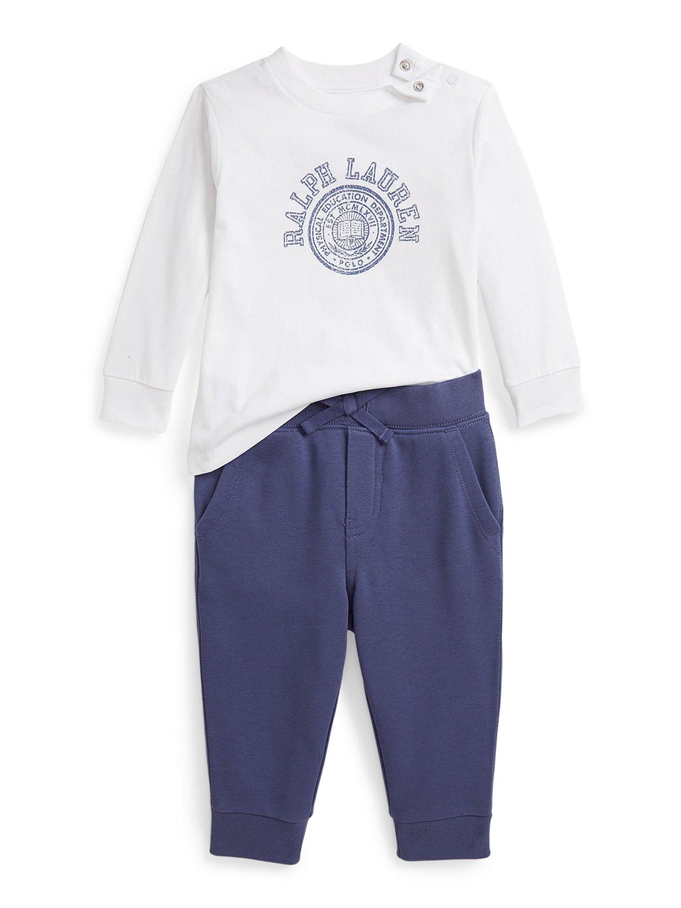 Polo Ralph Lauren Baby Boys Logo Jog Set - Multi
