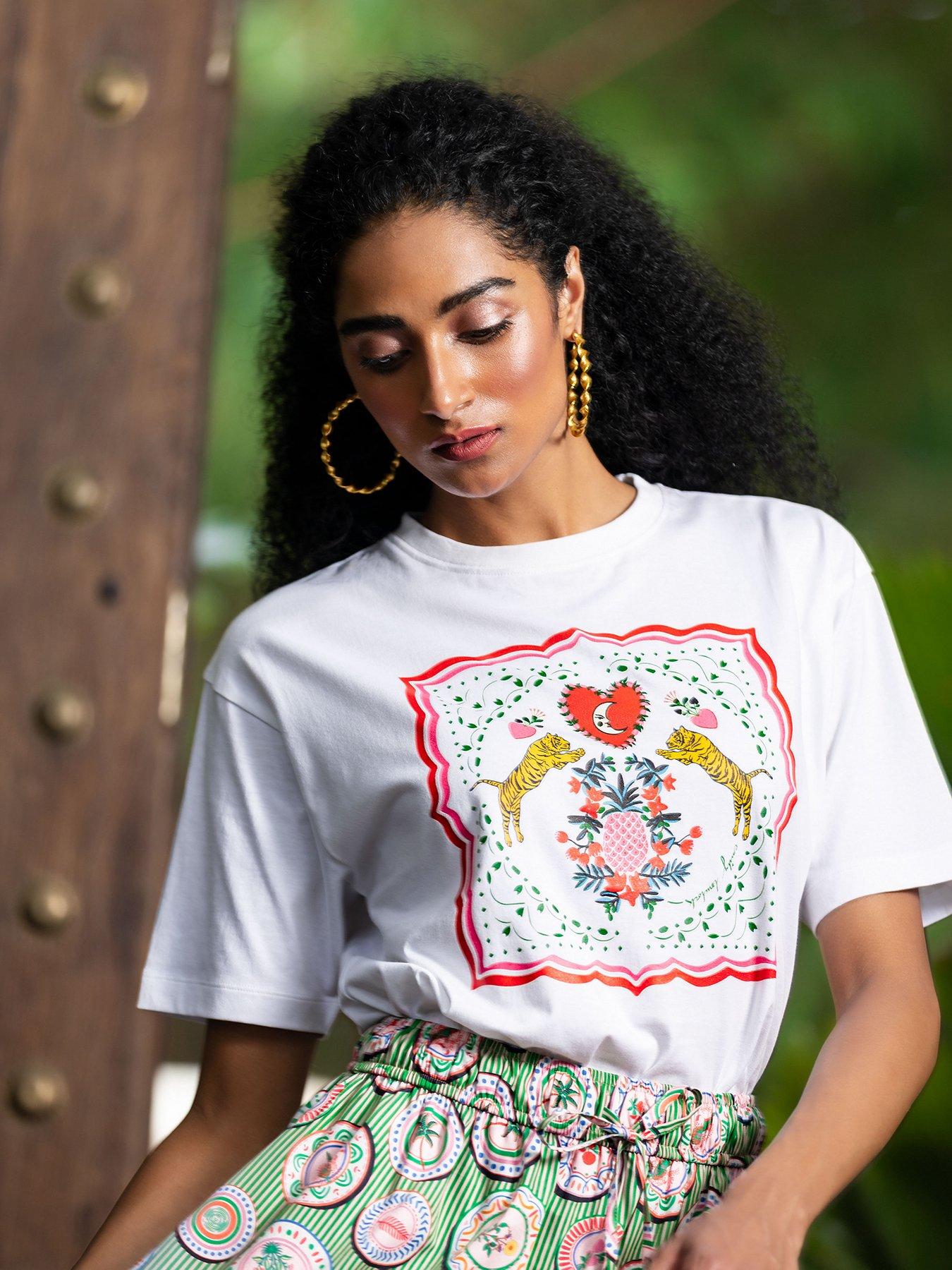 undefined Kate Tiger Graphic T-Shirt