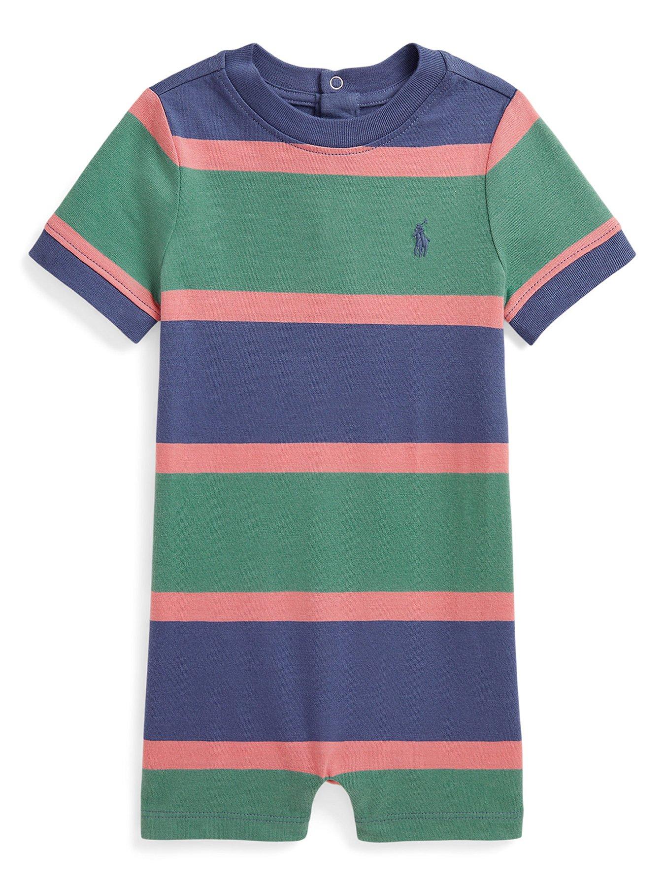 Polo Ralph Lauren Baby Boys Stripe Romper - Multi