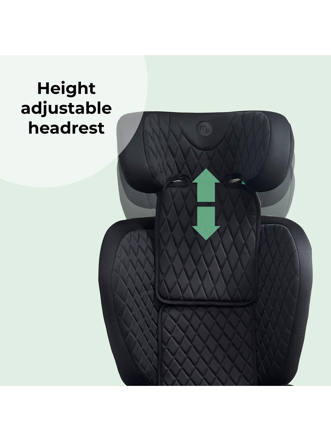 Image 5 of 7 of My Babiie My Babiie MBCS23 Lite i-Size (100-150cm) High Back Booster Car Seat - Quilted Black