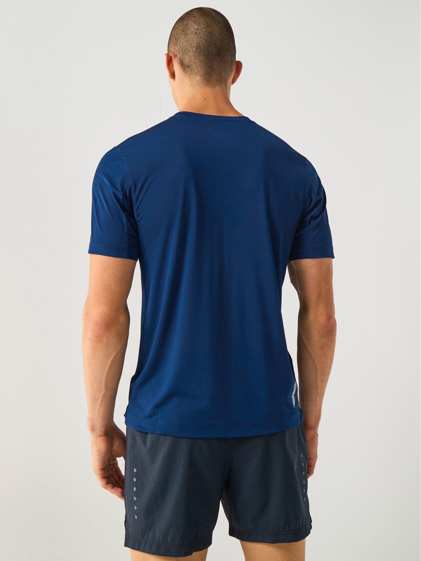 ronhill-mens-running-tech-short-sleeve-tee-navystillFront