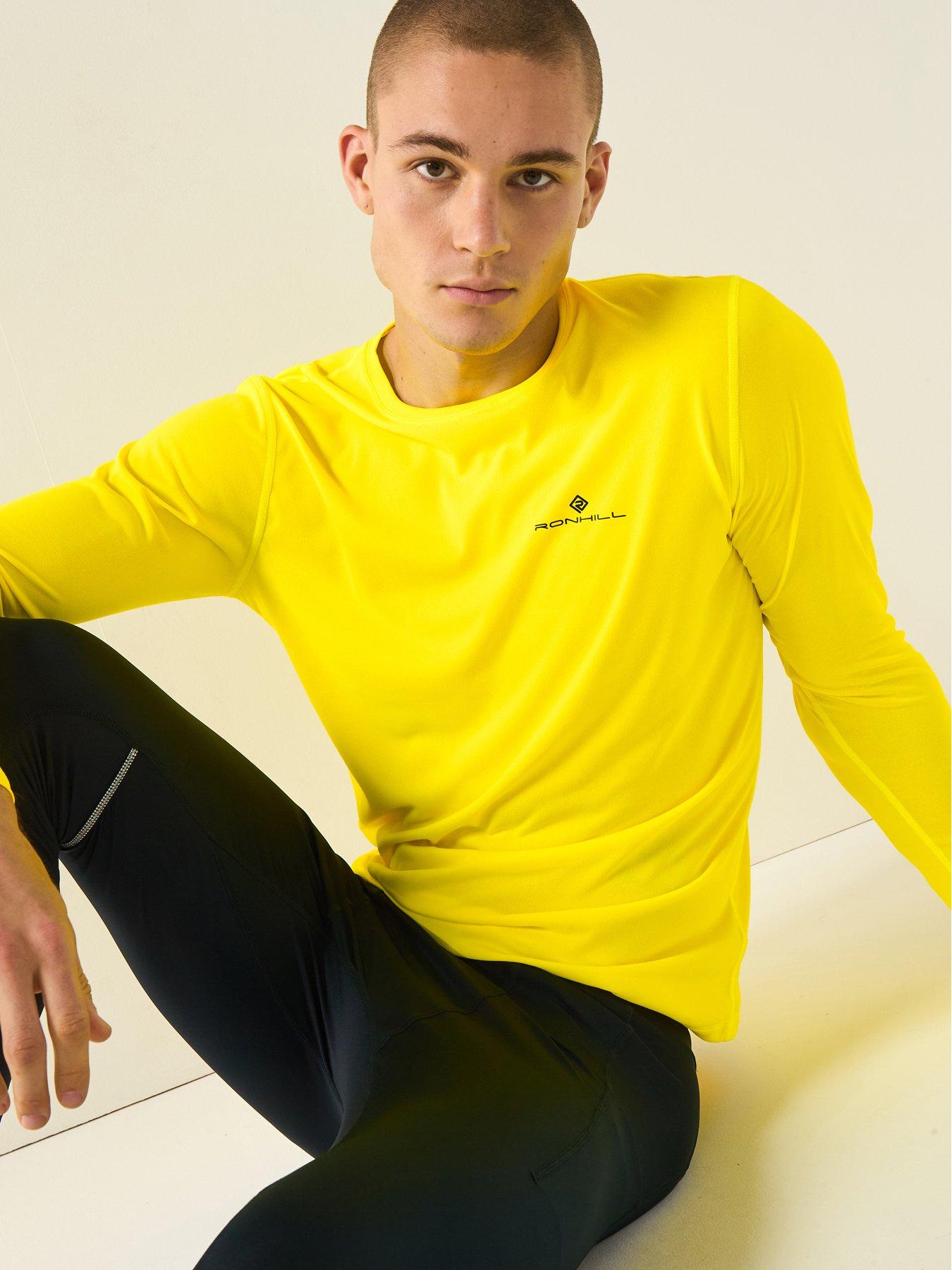 Ronhill Men's Core S/S Tee - Chestnut/Acid