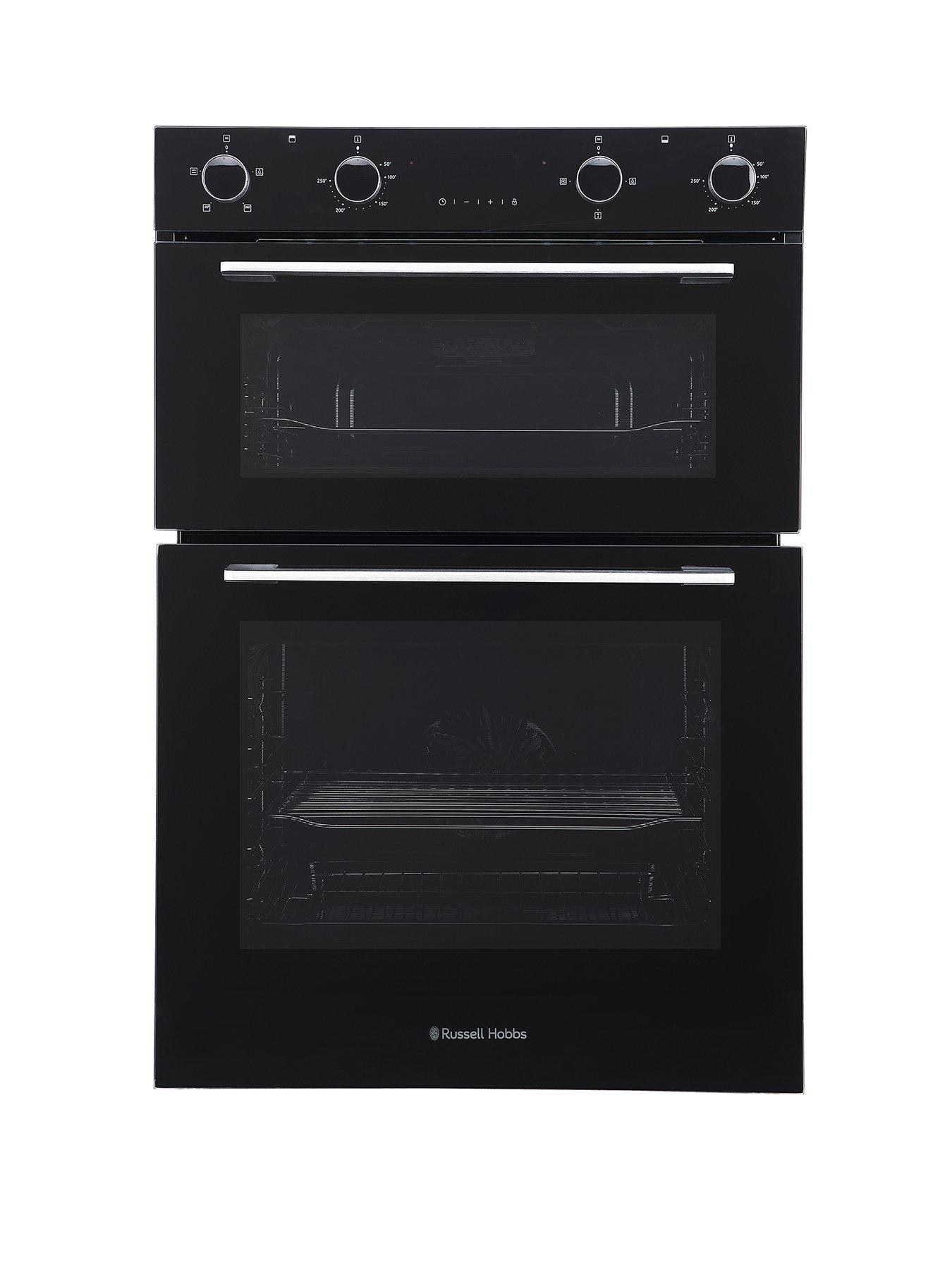 Image 1 of 6 of Russell Hobbs Russell Hobbs RH89DEO2001B/01 Built-In 89CM High Electric Double Oven in Black