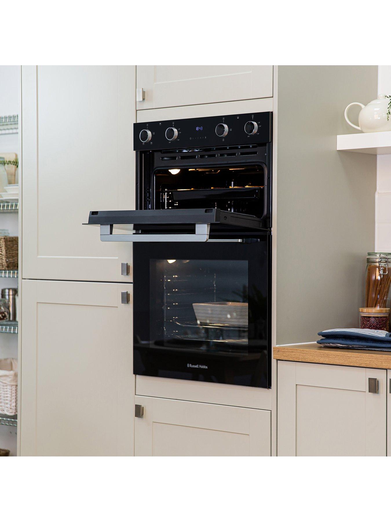 Image 4 of 6 of Russell Hobbs Russell Hobbs RH89DEO2001B/01 Built-In 89CM High Electric Double Oven in Black