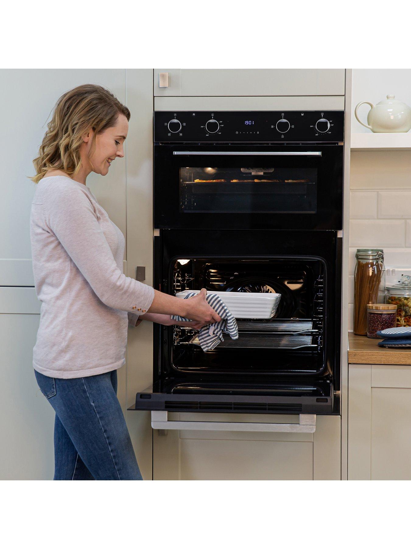 Image 6 of 6 of Russell Hobbs Russell Hobbs RH89DEO2001B/01 Built-In 89CM High Electric Double Oven in Black