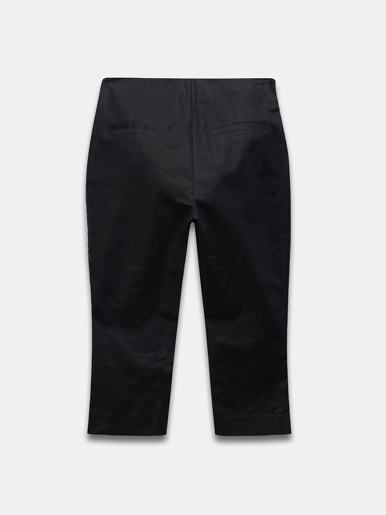 Image 6 of 6 of Mint Velvet Capri Trousers - Black