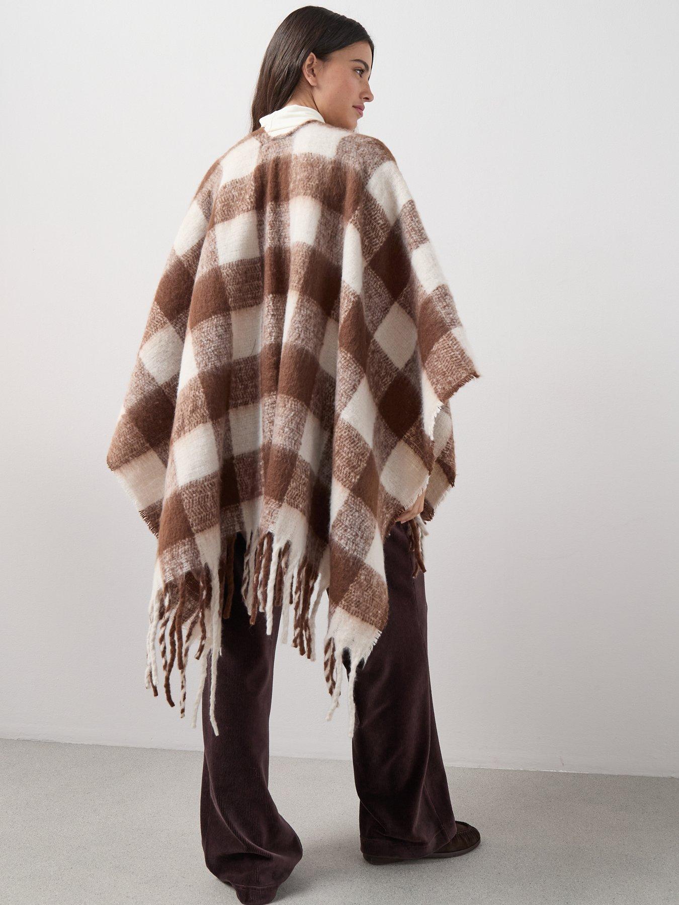 the-very-collection-brushed-check-wrap-brownstillFront