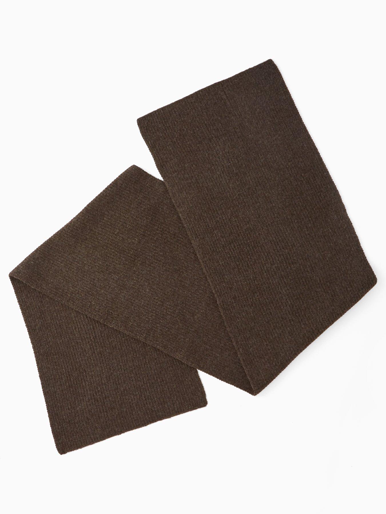 the-very-collection-knitted-rib-scarf-chocolateback