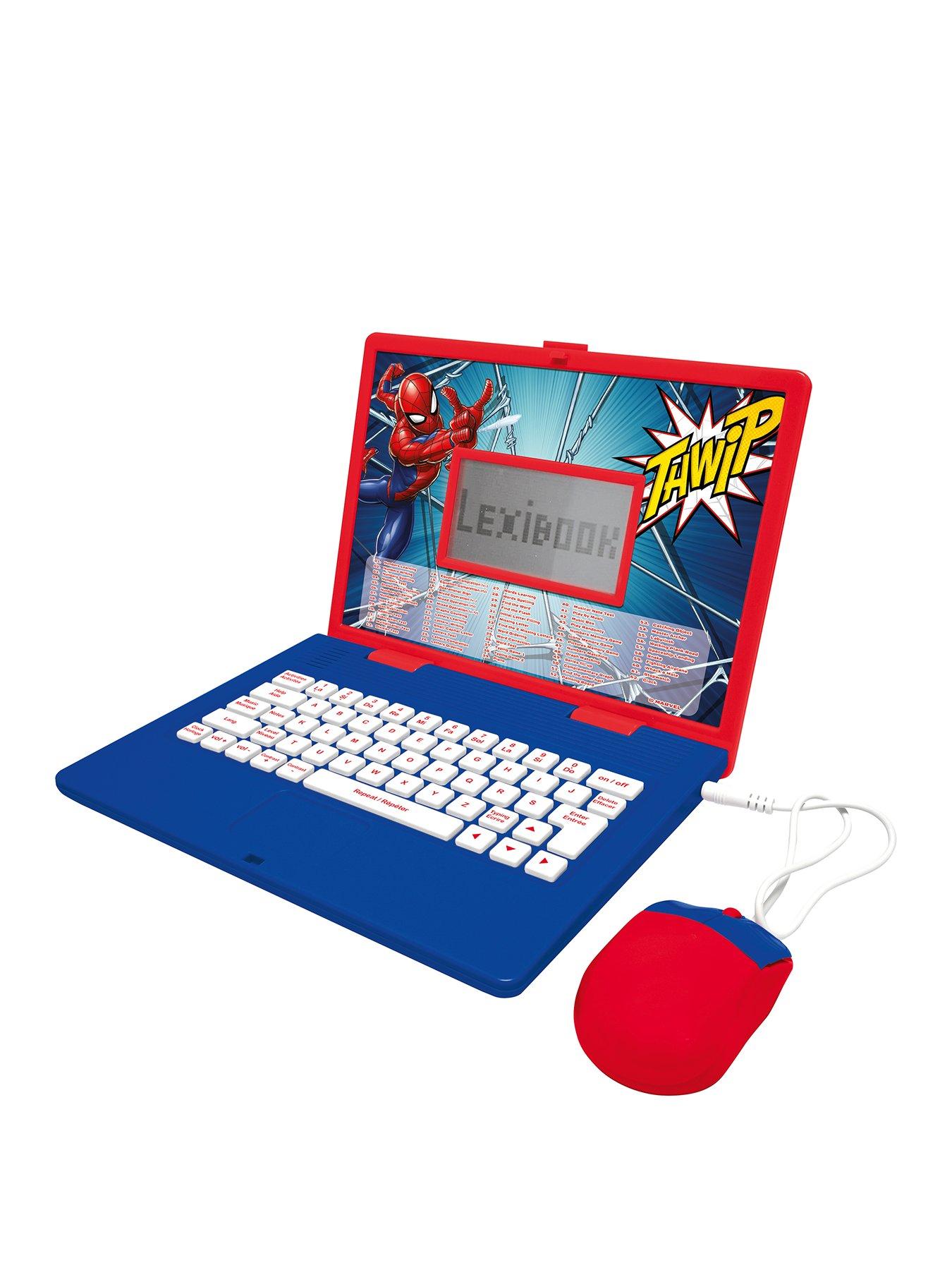 Spiderman Spiderman Bilingual Educational laptop - 124 activities in English / French