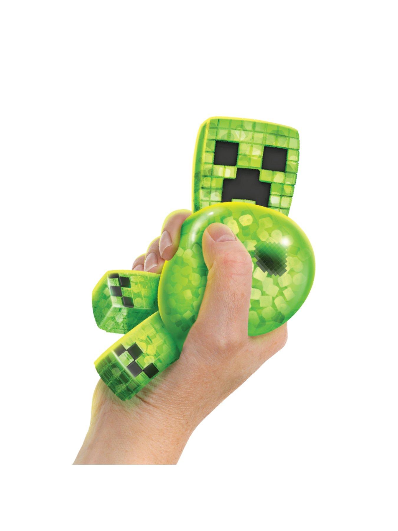Heroes of Goo Jit Zu Minecraft 3 Pack of Stretchy Steve, Creeper
