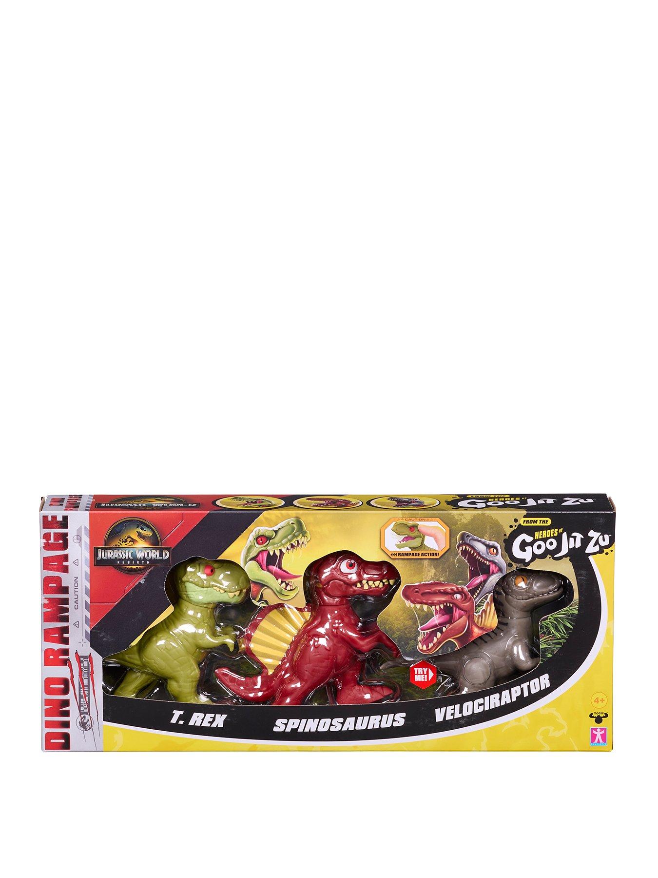 Heroes of Goo Jit Zu Jurassic World Rebirth 3 Pack